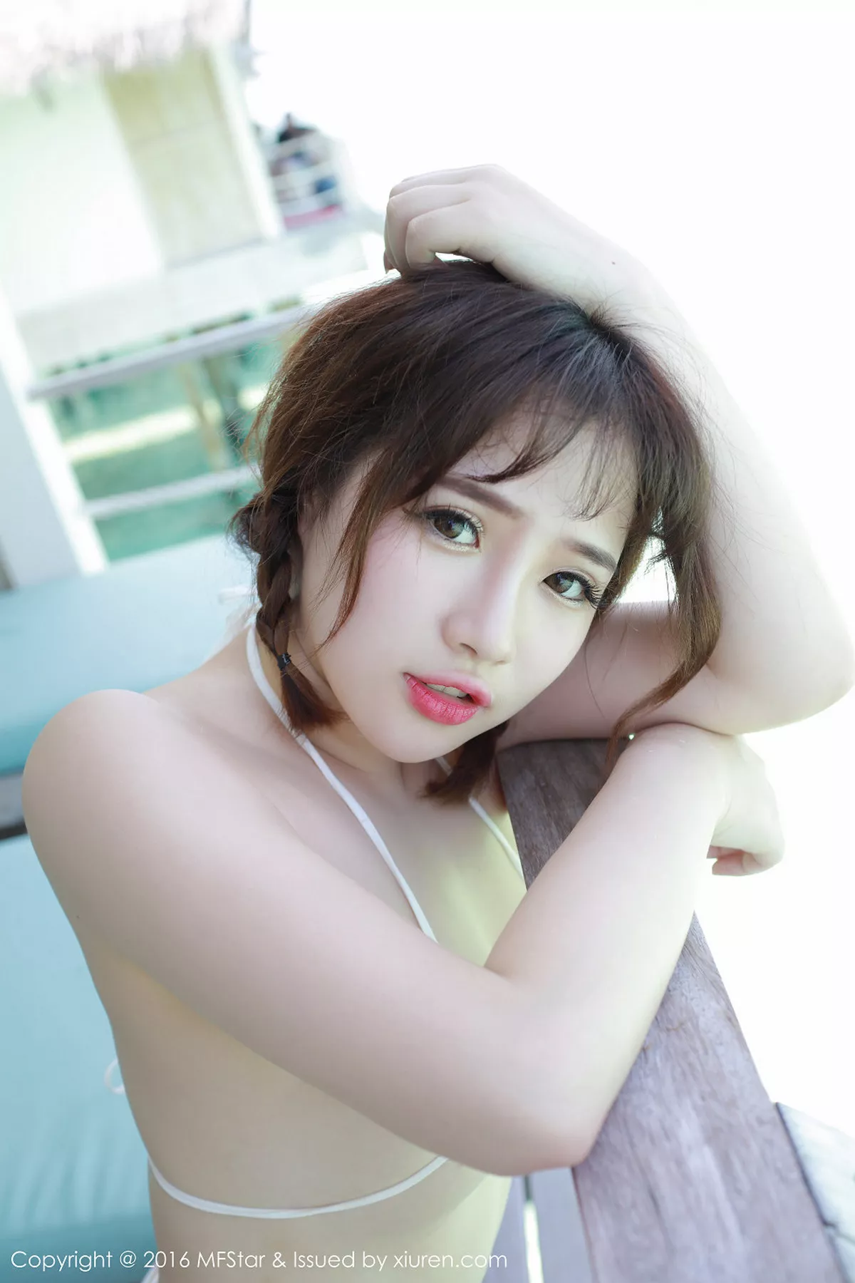 秀人集.com_[MFStar模范学院]Vol.049_嫩模徐cake马尔代夫旅拍蓝色透视情趣睡衣完美诱惑51P