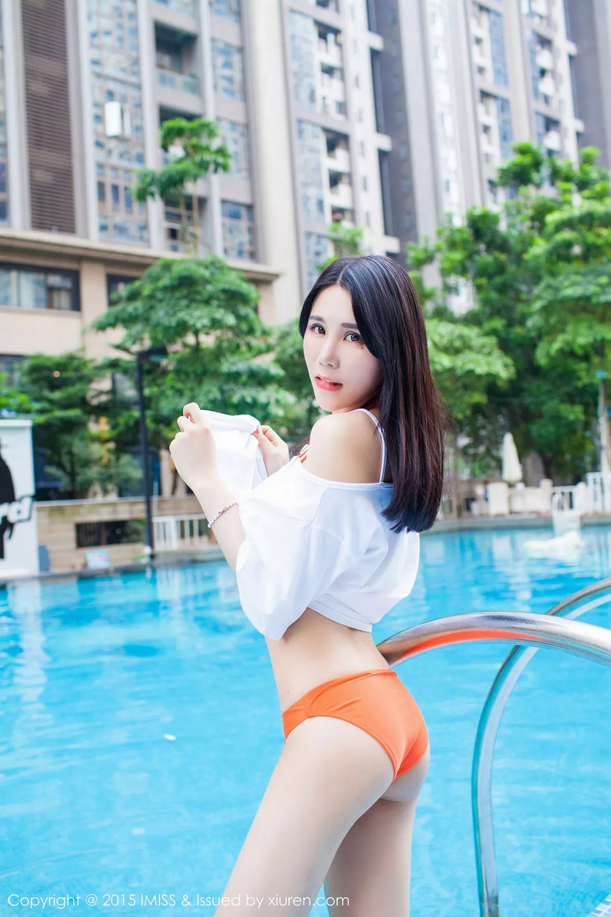 秀人集.com_[IMISS爱蜜社]Vol.048_嫩模林恩芝黑色蕾丝内裤秀美臀性感内衣迷人美胸写真50P