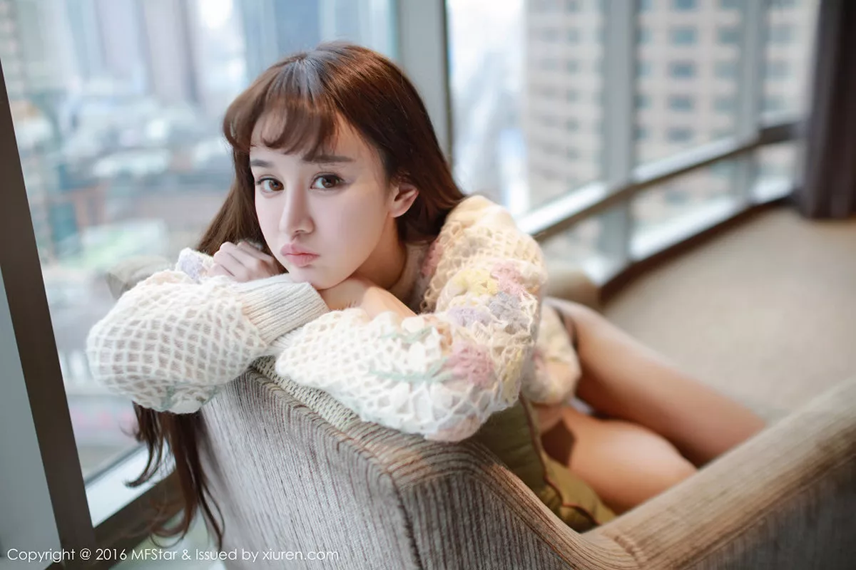 秀人集.com_[MFStar模范学院]Vol.045_嫩模Cheryl青树白色连体比基尼凸点美乳诱惑写真50P