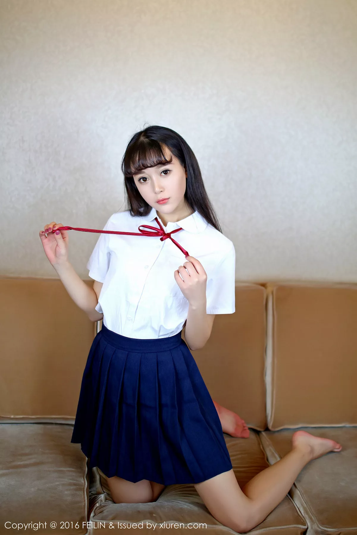 秀人集.com_[FeiLin嗲囡囡]Vol.031_嫩模赵小米Kitty脱内衣秀豪乳粉红丁字裤诱惑写真57P