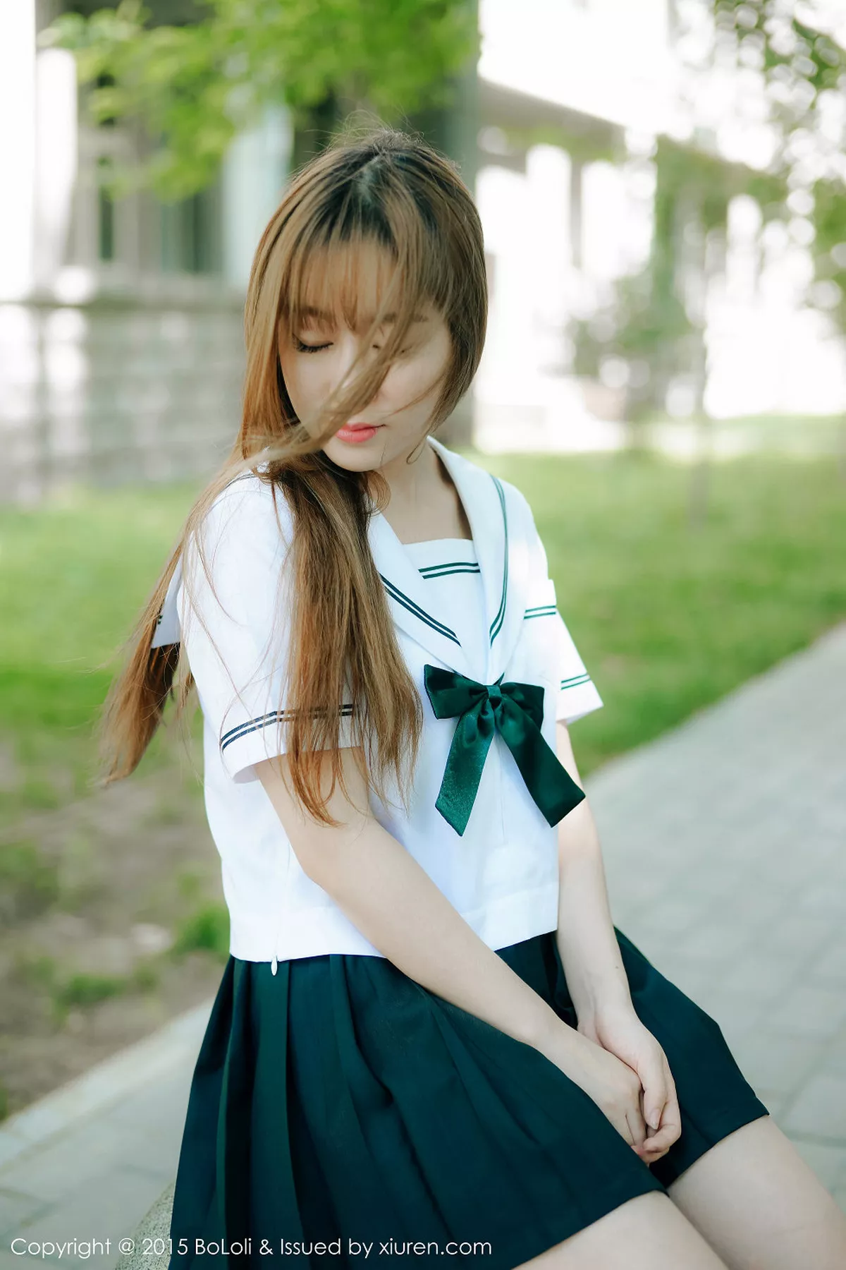秀人集.com_[BoLoli波萝社]Vol.035_嫩模王雨纯最新JK制服撩短裙秀诱惑翘臀写真73P