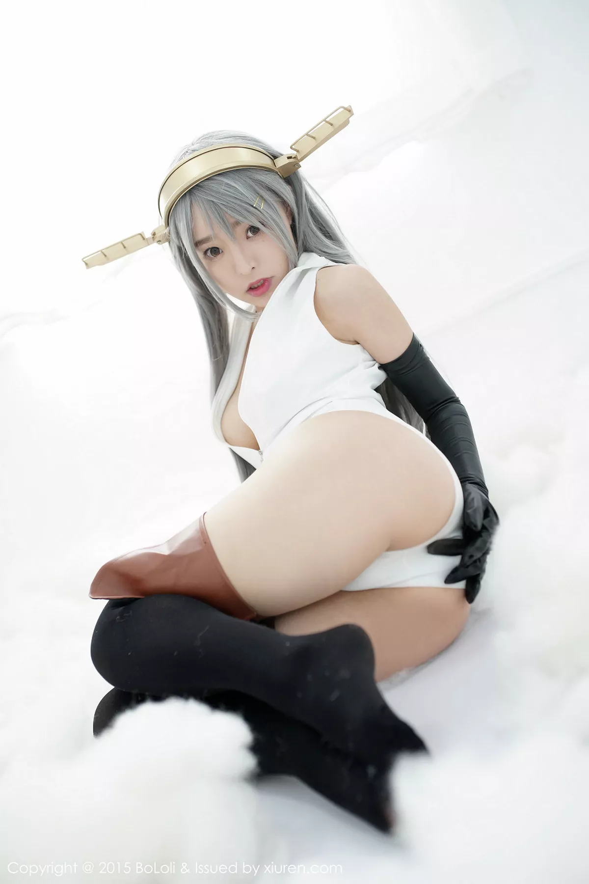 秀人集.com_[BoLoli波萝社]Vol.034_嫩模柳侑绮COSPLAY开胸泳衣版性感写真70P