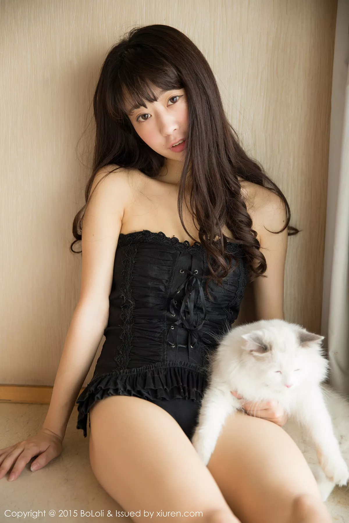 秀人集.com_[BoLoli波萝社]Vol.040_嫩模Suki朱忆音黑色蕾丝内裤诱惑美臀性感内衣写真54P