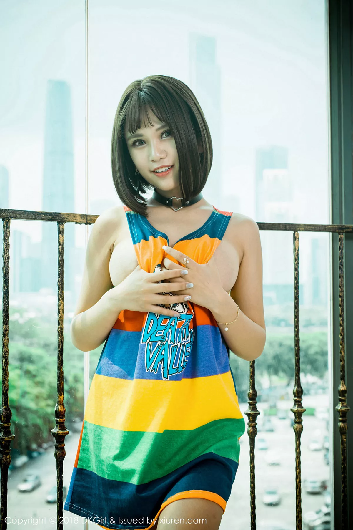 秀人集.com_[DKGirl御女郎]Vol.082_嫩模萌宝儿BoA户外真空球衣+室内真空短裙露豪乳极致诱惑写真48P