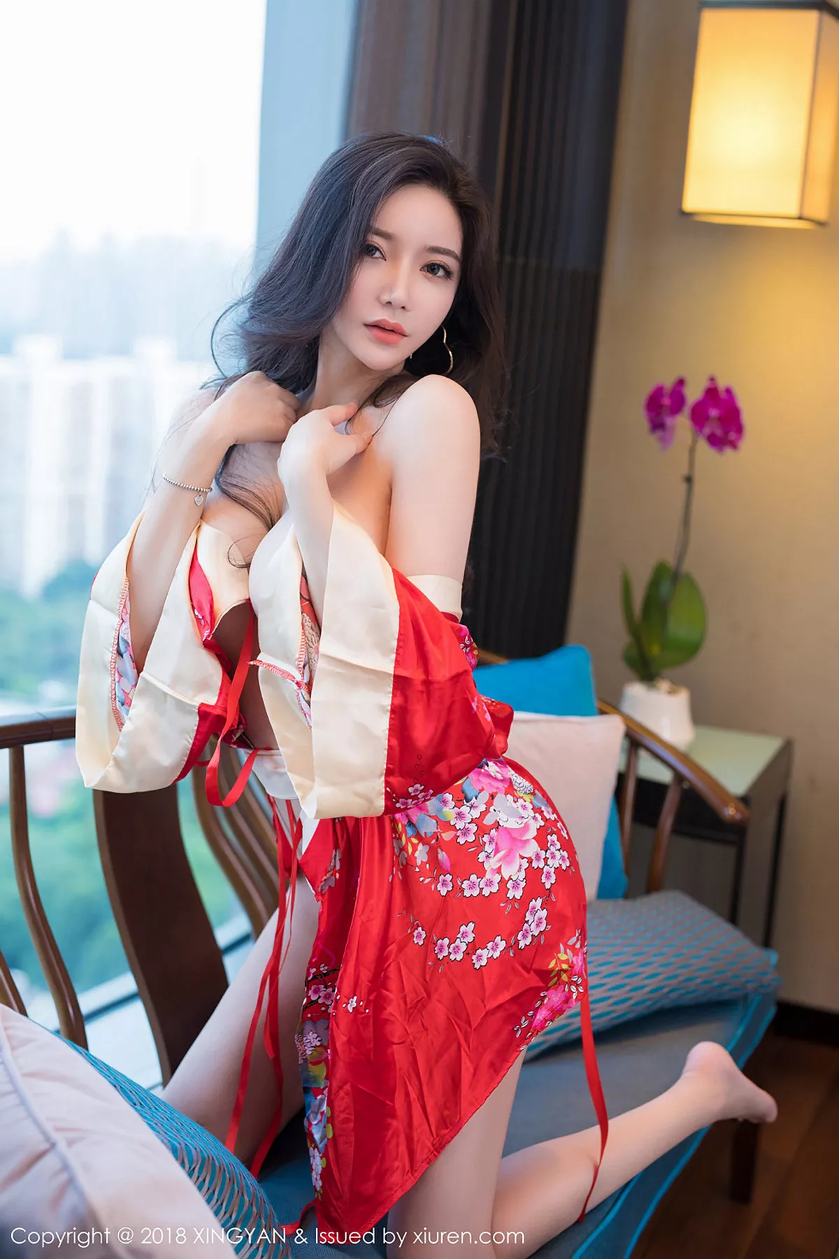 秀人集.com_[XINGYAN星颜社]Vol.085_女神心妍小公主私房黄色带子内衣露豪乳翘臀喷血诱惑写真49P