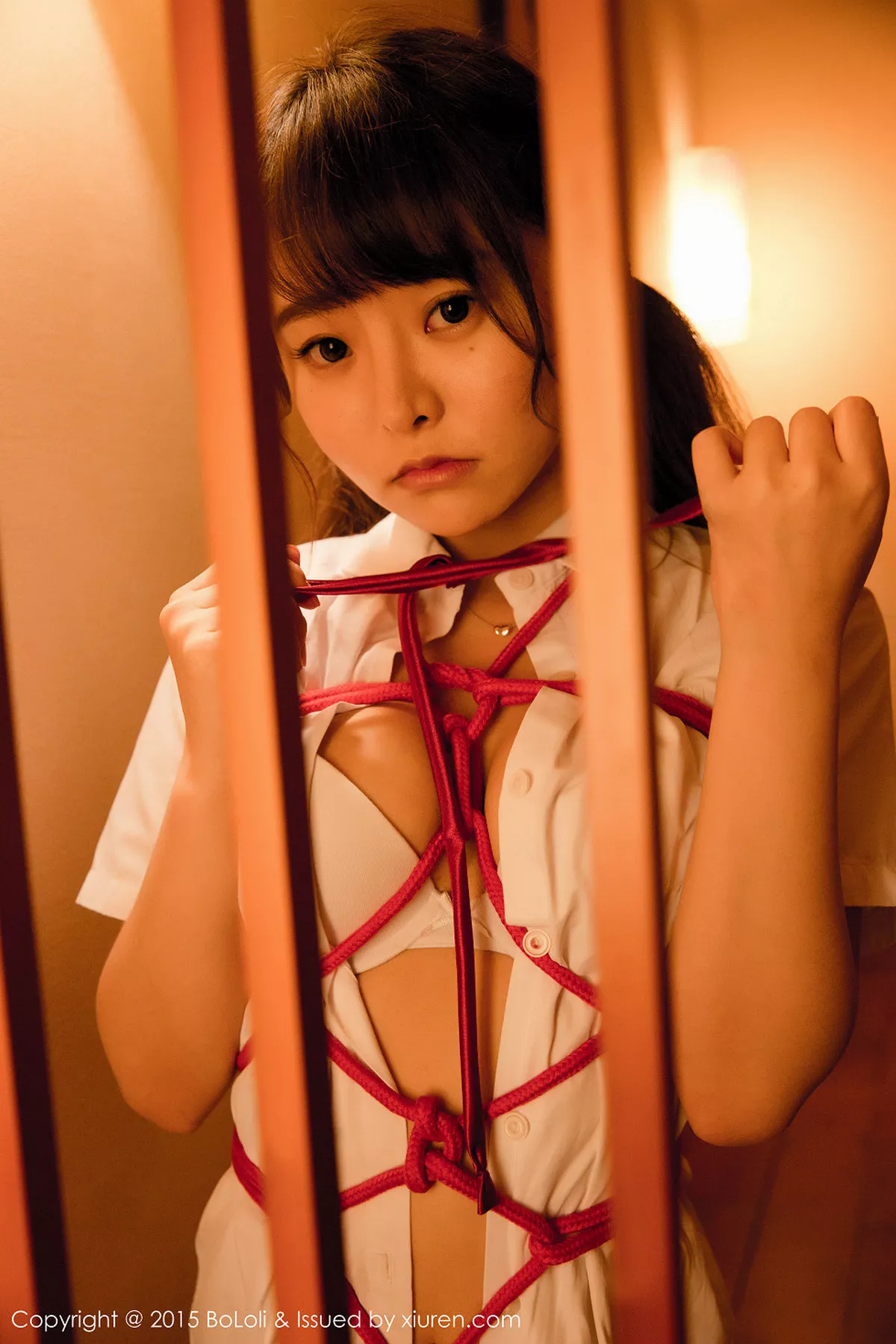 秀人集.com_[BoLoli波萝社]Vol.052_嫩模柳侑绮Sevenbaby网状毛线内衣水中湿身诱惑写真49P