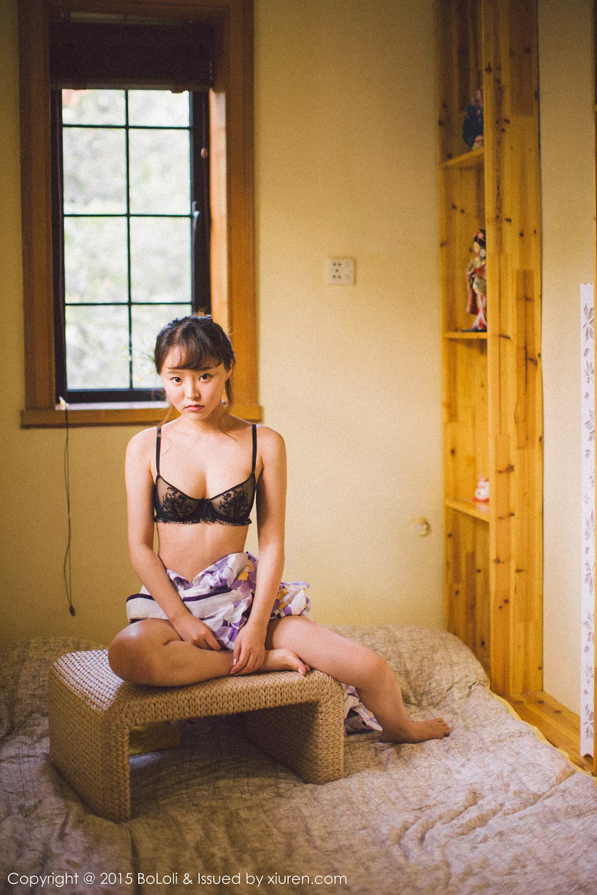 秀人集.com_[BoLoli波萝社]Vol.068_嫩模柳侑绮Sevenbaby黑色蕾丝内衣秀美胸性感写真54P