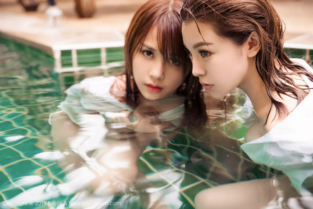 秀人集.com_[BoLoli波萝社]Vol.075_嫩模夏美酱&刘娅希师生恋豪乳双生花完美诱惑写真43P