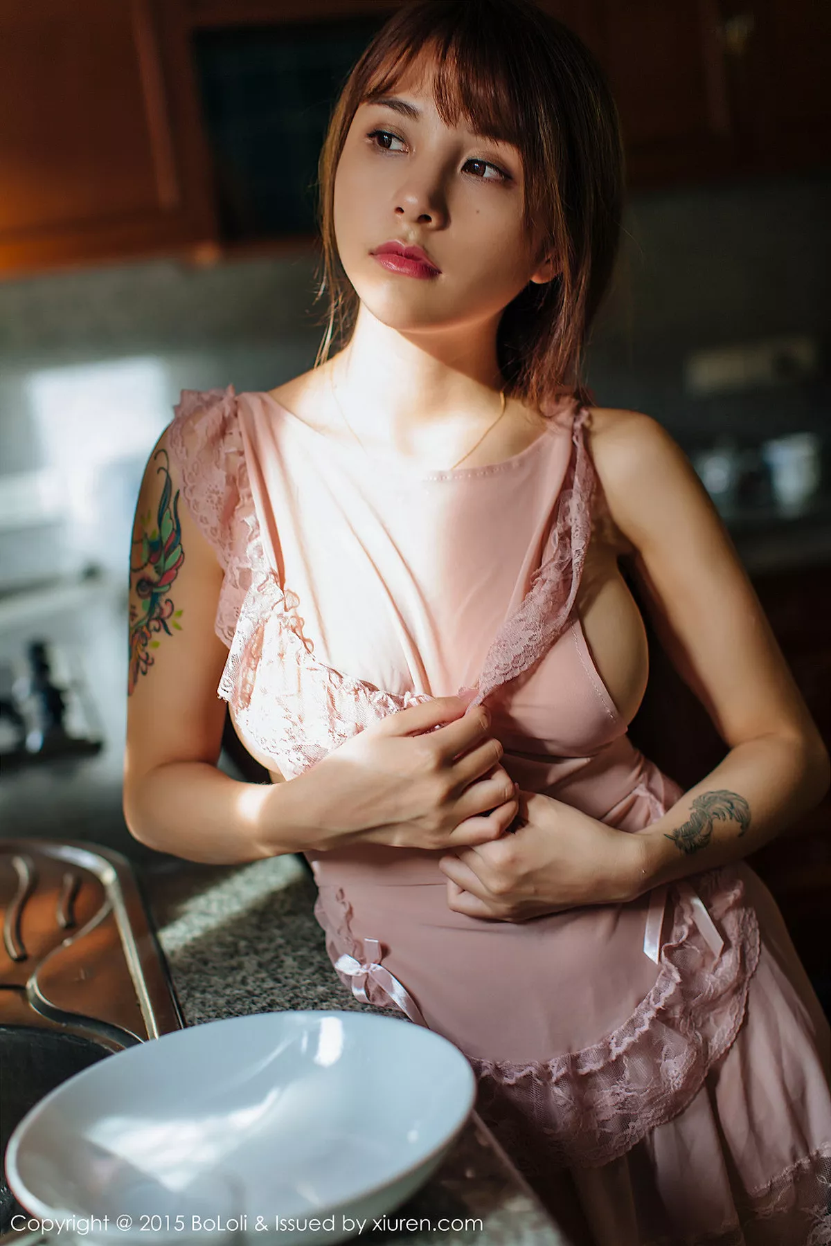 秀人集.com_[BoLoli波萝社]Vol.077_嫩模夏美酱普吉岛旅拍海边学生制服湿身诱惑写真46P