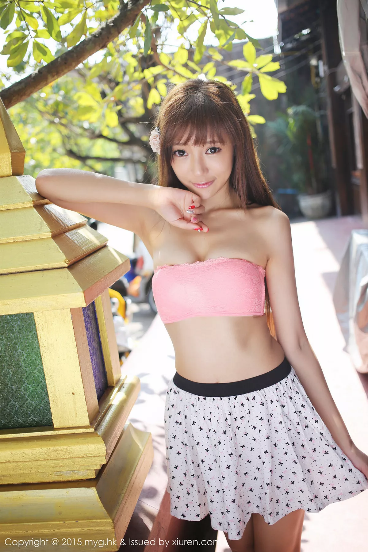 秀人集.com_[MyGirl美媛馆]Vol.098_嫩模王馨瑶yanni清迈旅拍粉红内衣秀美胸性感美腿写真73P