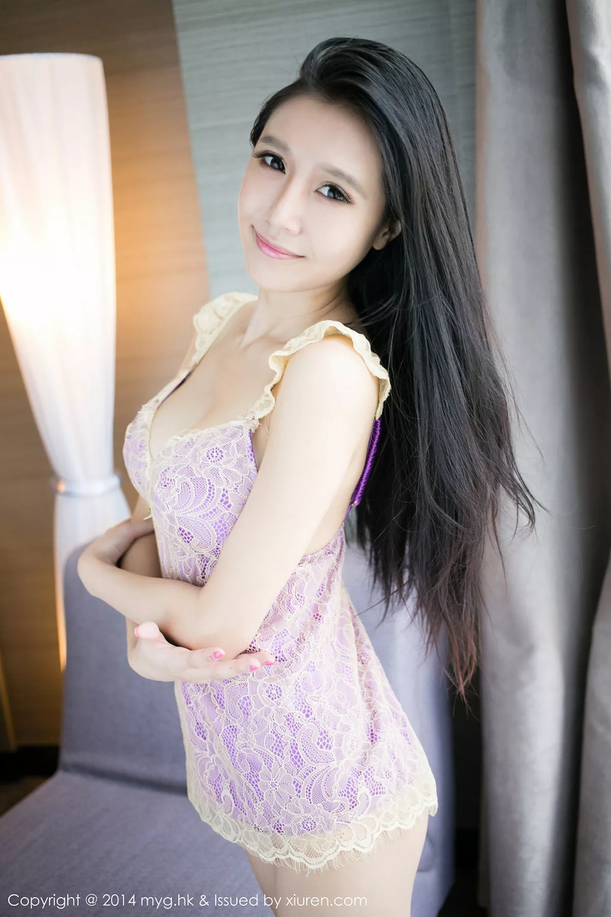 秀人集.com_[MyGirl美媛馆]Vol.059_嫩模于大小姐ayu性感小睡衣黑色丁字裤白嫩美臀写真60P
