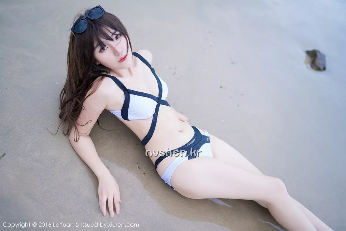 秀人集.com_[LeYuan星乐园]Vol.012_嫩模冷不丁性感黑色内衣秀完美胸型粉红内裤诱惑写真52P