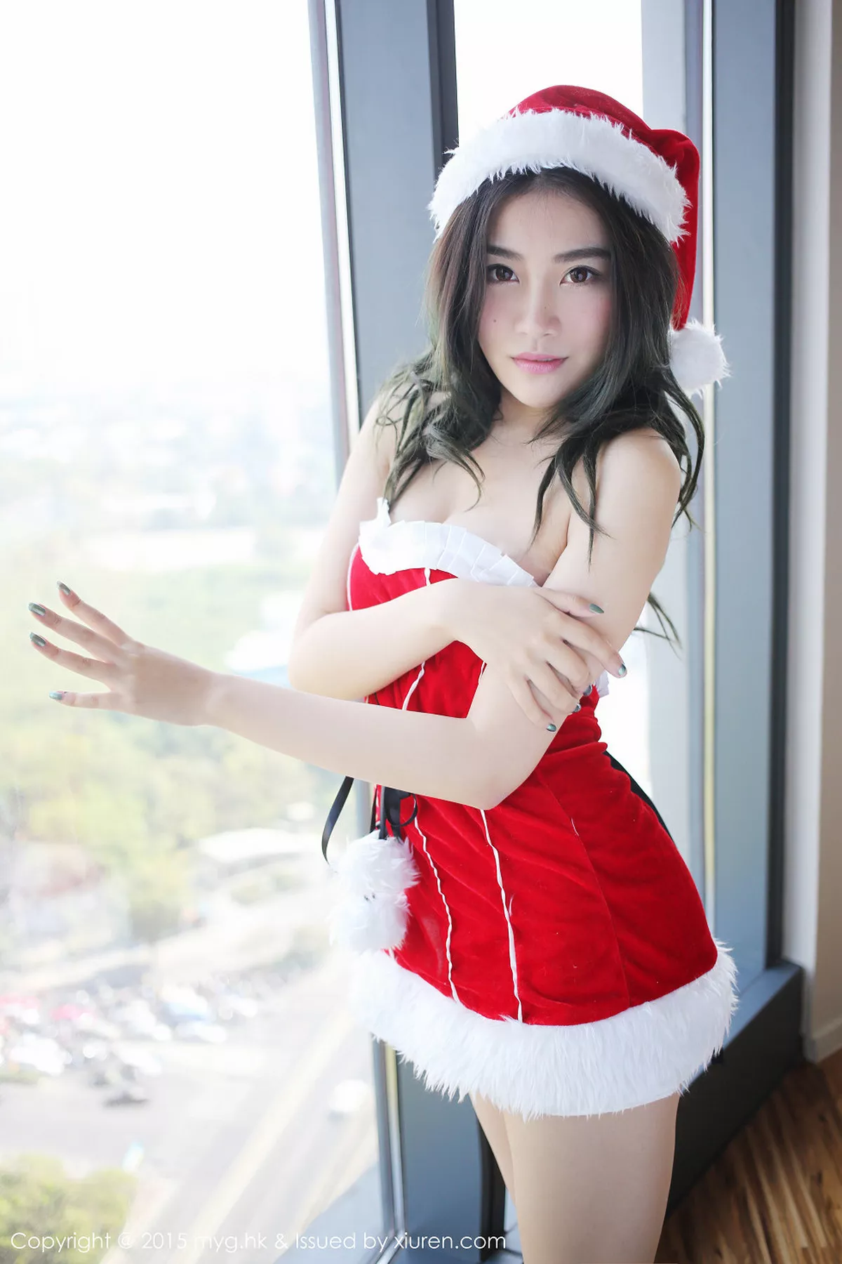 秀人集.com_[MyGirl美媛馆]Vol.090_嫩模许诺Sabrina泰国旅拍黑丝渔网秀蕾丝内裤写真55P