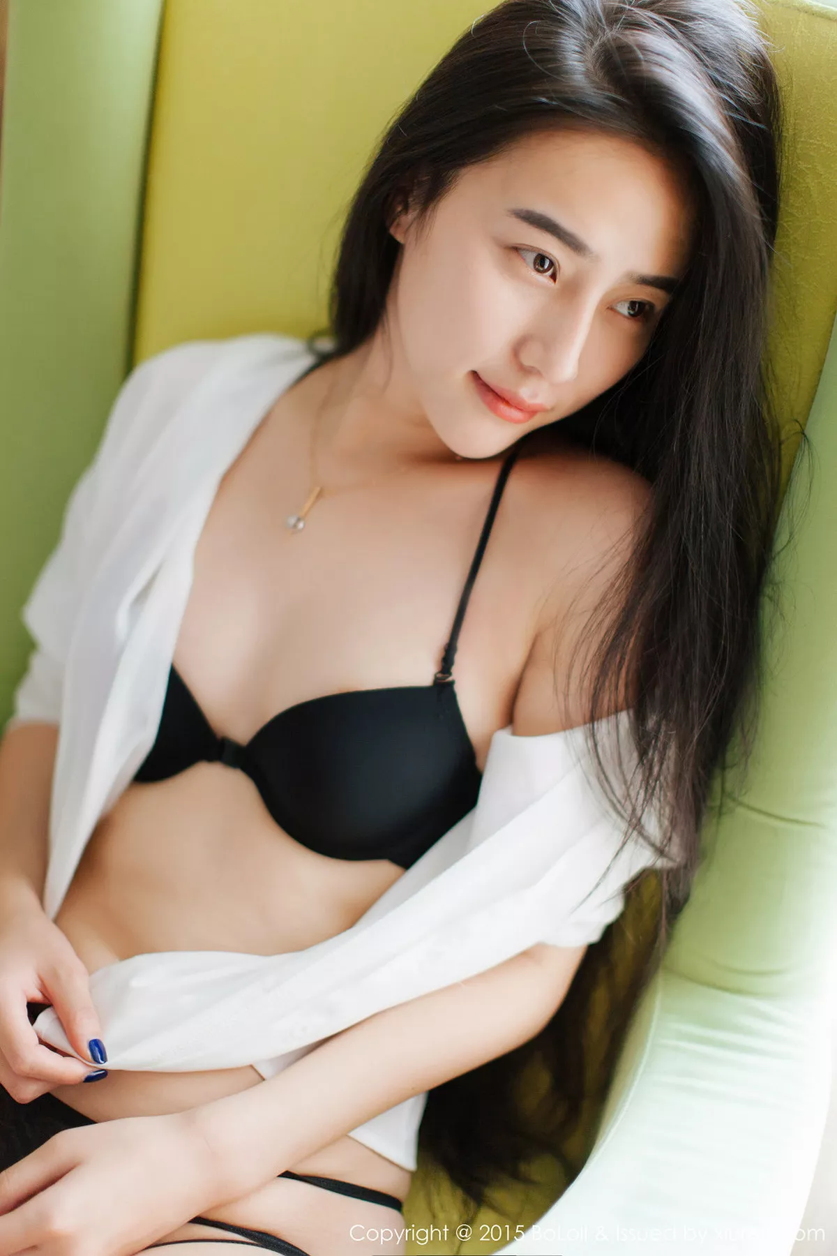 秀人集.com_[BoLoli波萝社]Vol.041_安兔子baby居家私房性感内衣黑色蕾丝内裤火辣写真47P