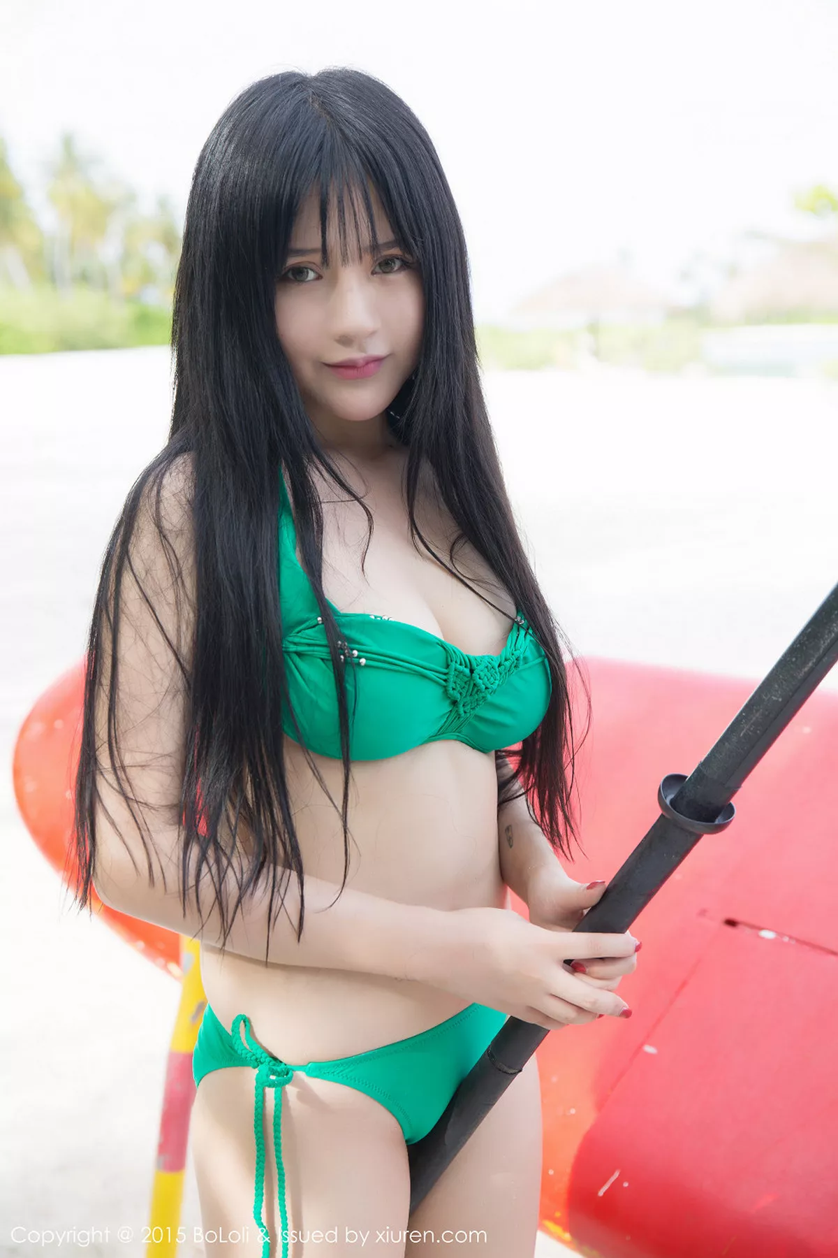 秀人集.com_[BoLoli波萝社]Vol.059_嫩模八宝icey马尔代夫旅拍粉红内衣秀豪乳白嫩翘臀写真49P