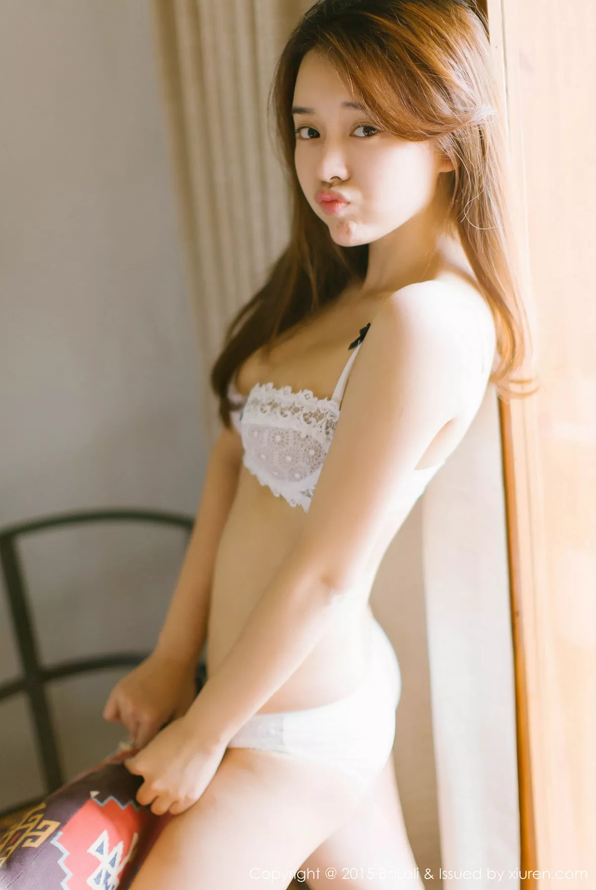 秀人集.com_[BoLoli波萝社]Vol.061_嫩模陈芊瑜_sherry白色蕾丝内衣秀美胸妩媚诱惑写真52P
