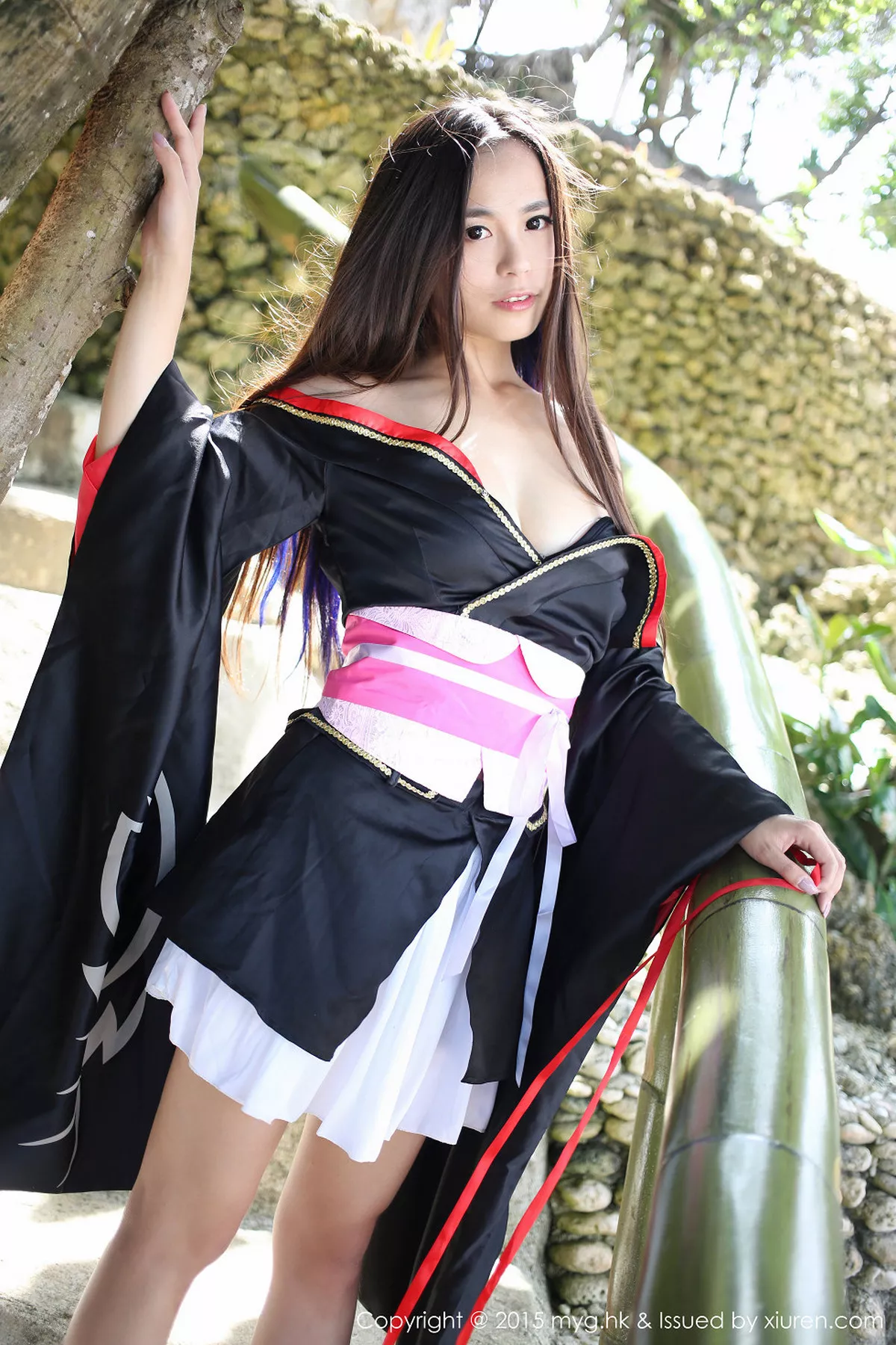 秀人集.com_[MyGirl美媛馆]Vol.136_嫩模Moa小姐菲律宾长滩旅拍日本和服秀完美曲线写真61P