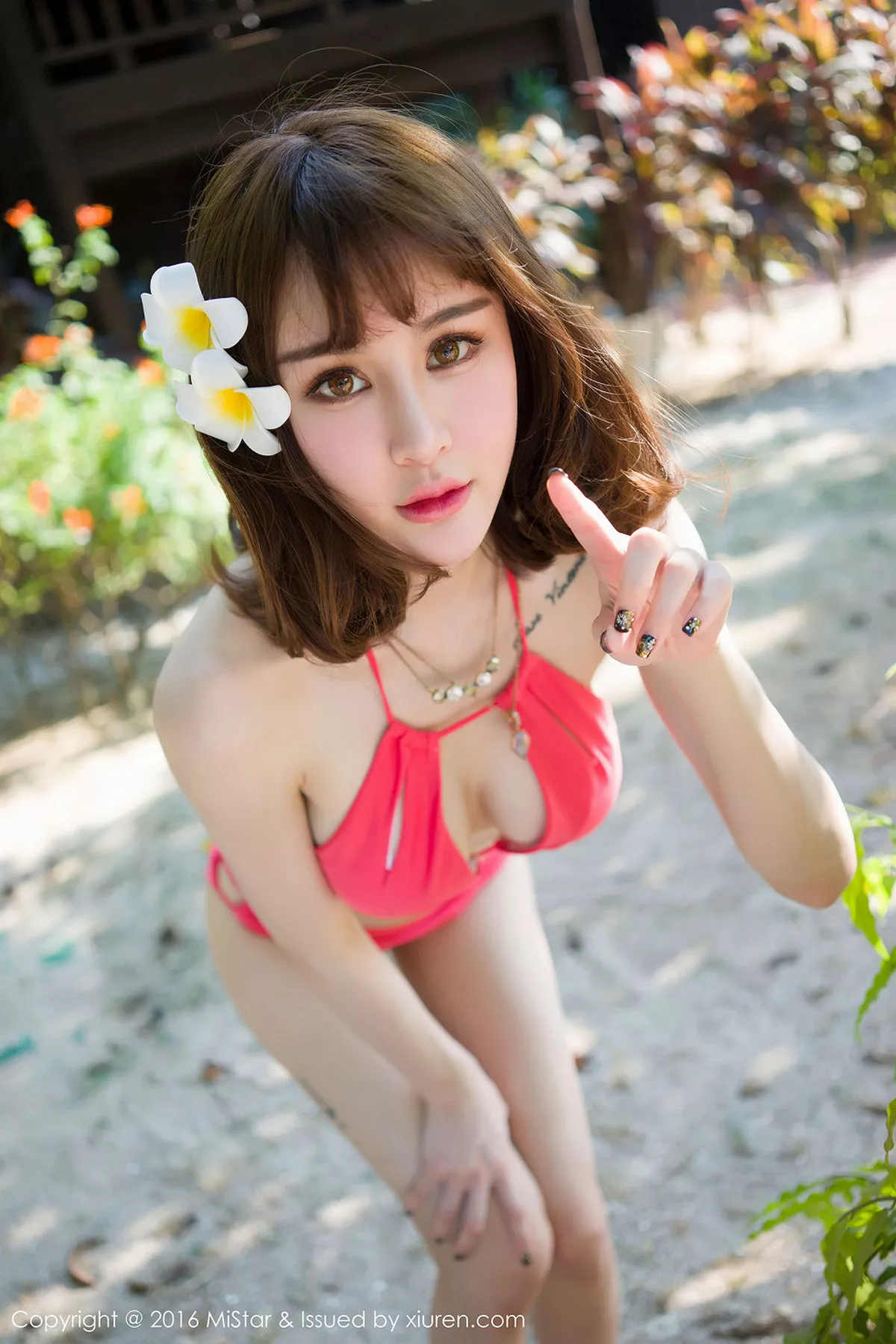 秀人集.com_[MiStar魅妍社]Vol.102_嫩模Cheryl青树兰卡威旅拍红色比基尼美乳翘臀诱惑50P