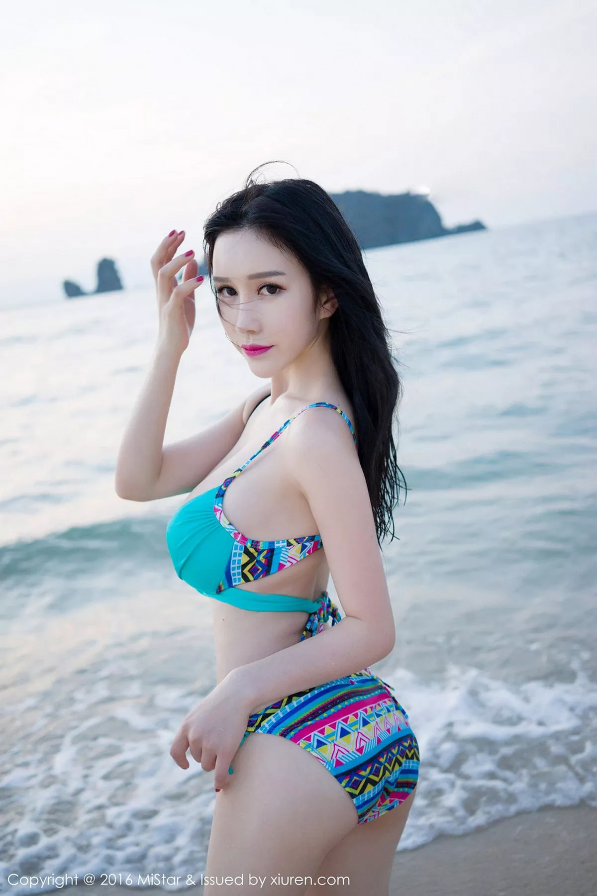 秀人集.com_[MiStar魅妍社]Vol.112_嫩模于姬Una兰卡威旅拍第四套半脱衬衣秀豪乳撩人写真45P