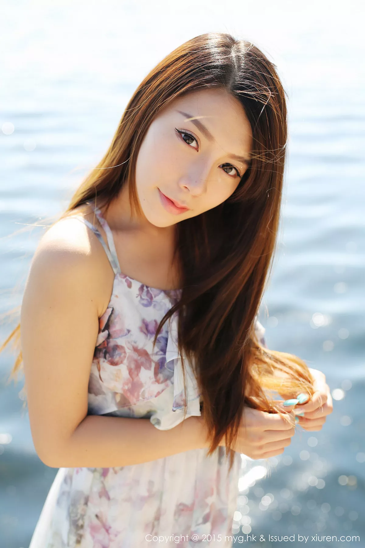 秀人集.com_[MyGirl美媛馆]Vol.106_嫩模vetiver嘉宝贝儿大理旅拍连身花长裙清新迷人写真50P