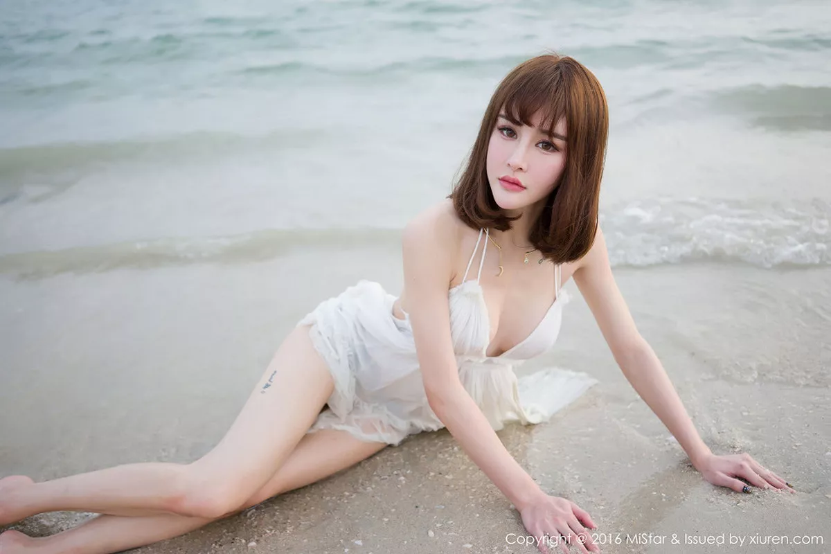 秀人集.com_[MiStar魅妍社]Vol.110_嫩模Cheryl青树兰卡威旅拍第四套白纱吊带裙诱惑写真45P