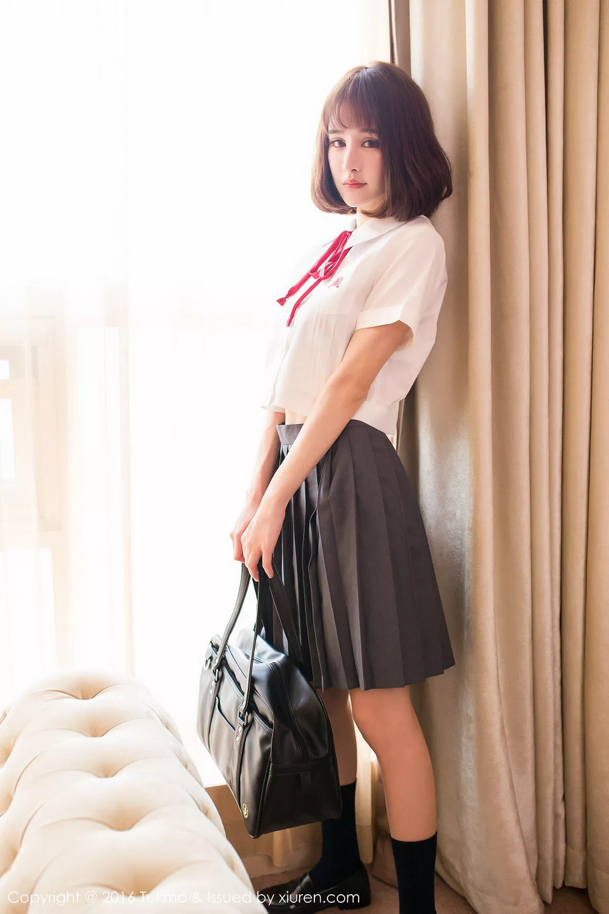 秀人集.com_[Tukmo兔几盟]Vol.093_嫩模Cheryl青树学生制服现性感内衣秀完美身材诱惑写真40P