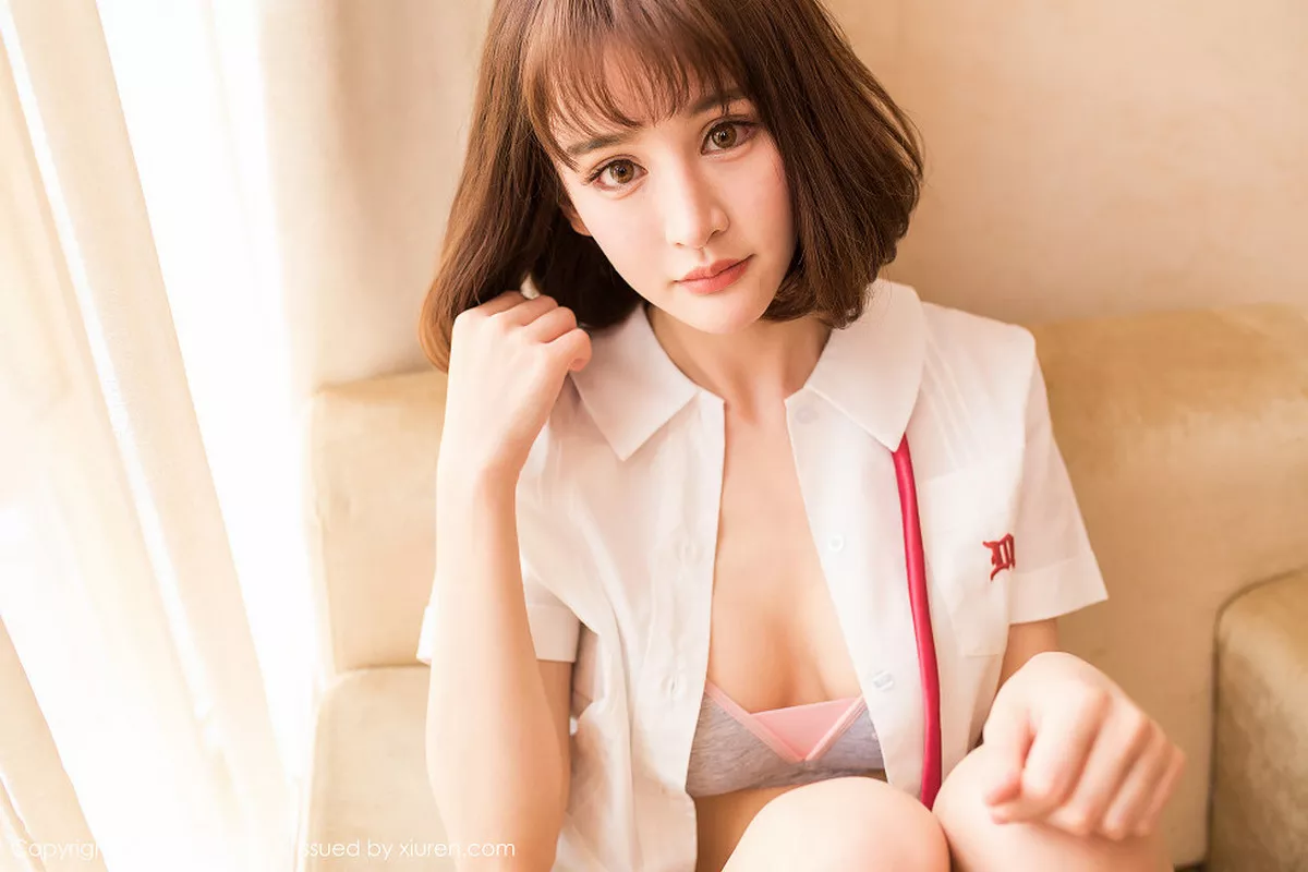 秀人集.com_[Tukmo兔几盟]Vol.093_嫩模Cheryl青树学生制服现性感内衣秀完美身材诱惑写真40P