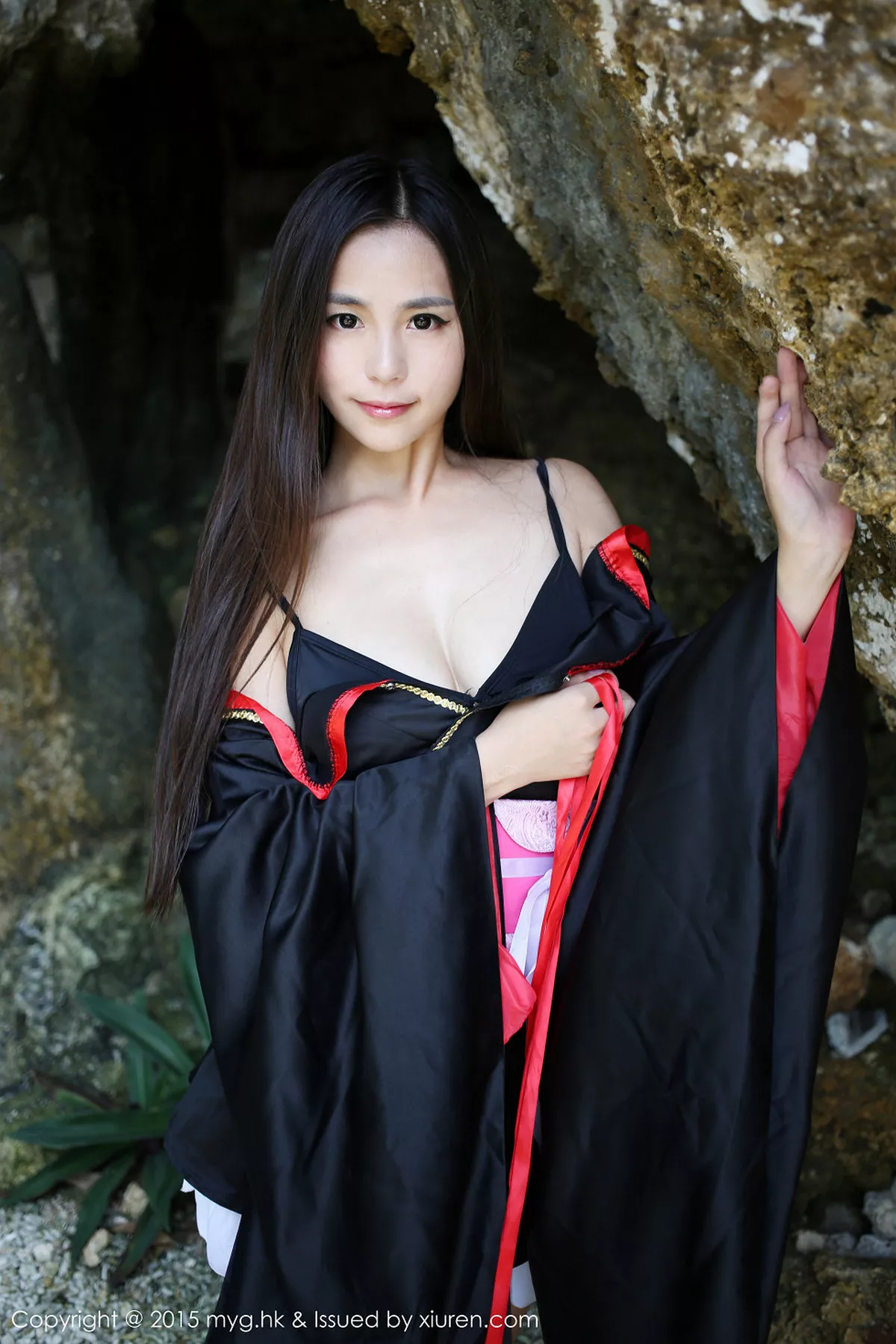秀人集.com_[MyGirl美媛馆]Vol.136_嫩模Moa小姐菲律宾长滩旅拍日本和服秀完美曲线写真61P