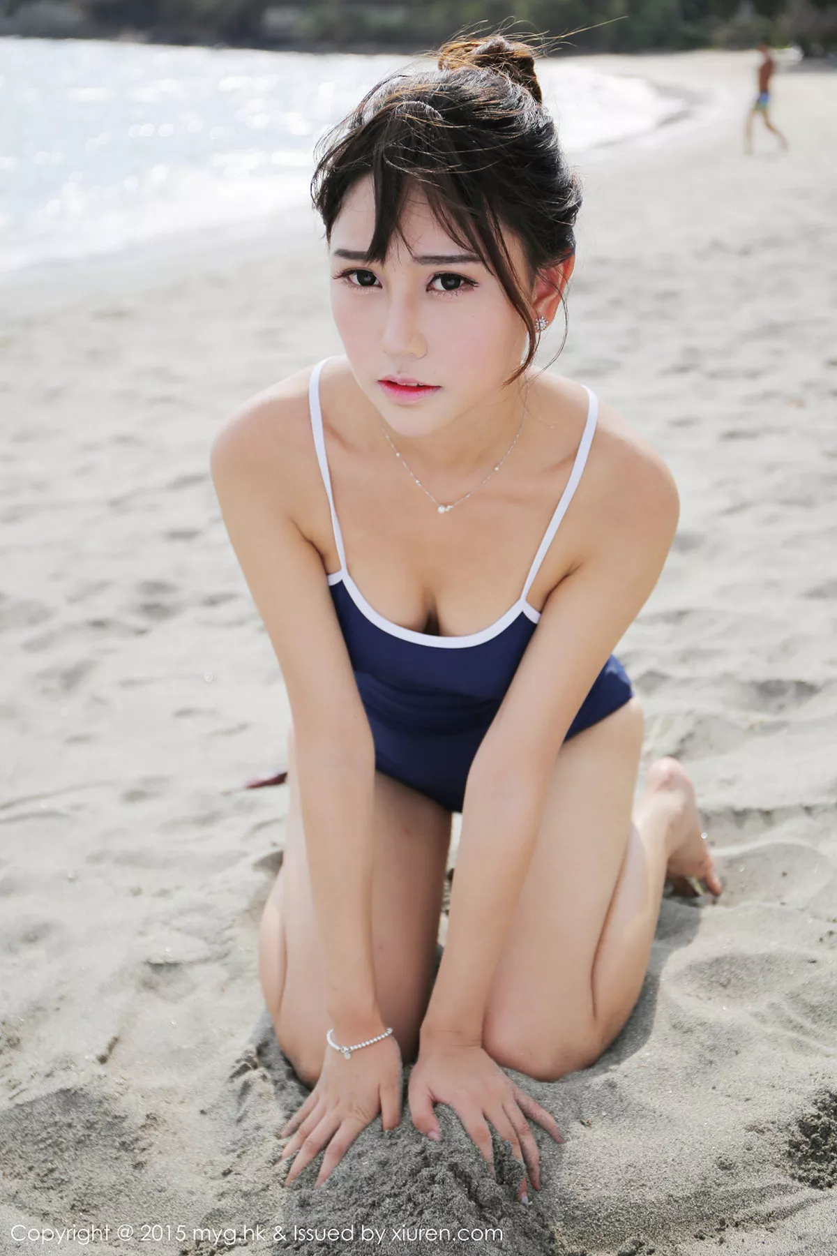 秀人集.com_[MyGirl美媛馆]Vol.147_嫩模Milk楚楚龙目岛旅拍沙滩边死库水秀完美身材写真64P