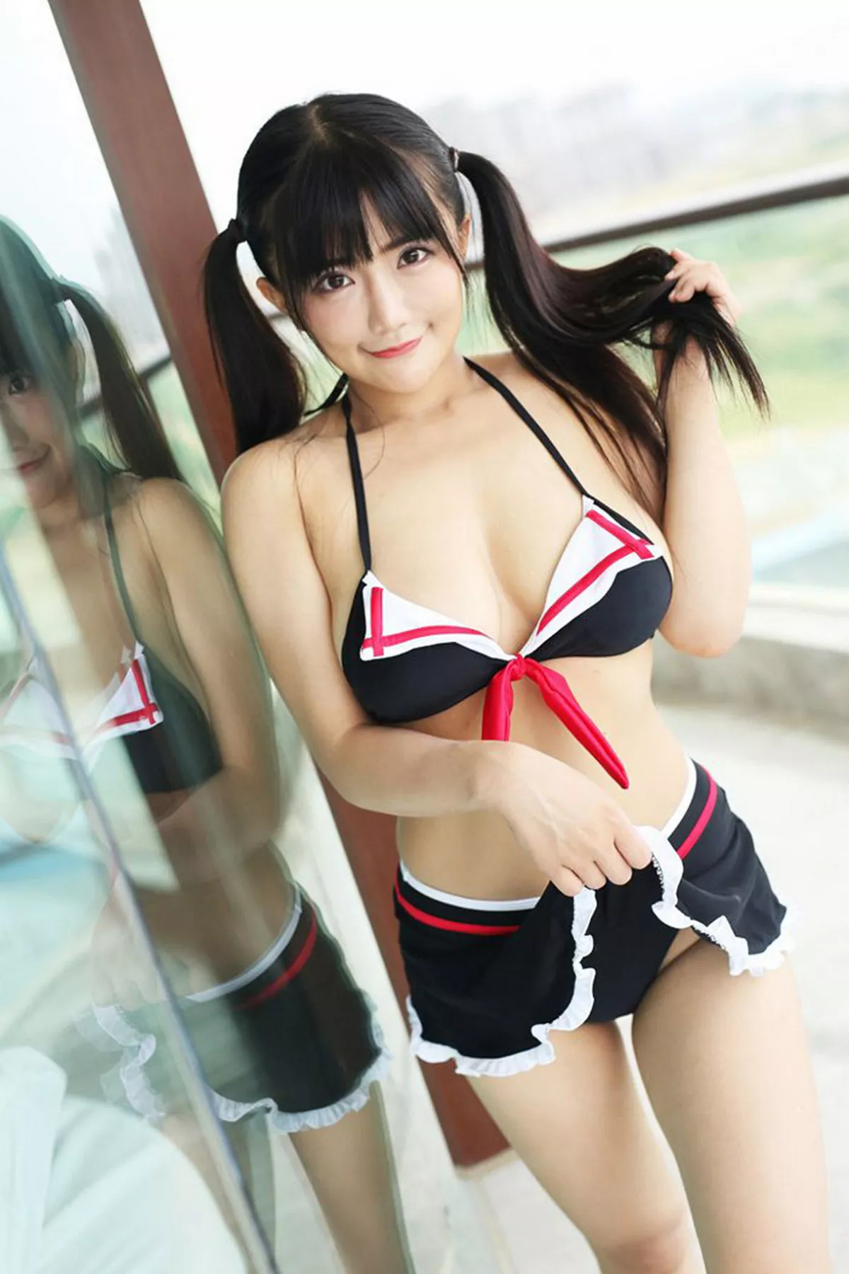 秀人集.com_[MyGirl美媛馆]Vol.226_新人嫩模阿乖Kiddo三亚旅拍性感比基尼爆乳诱惑写真54P