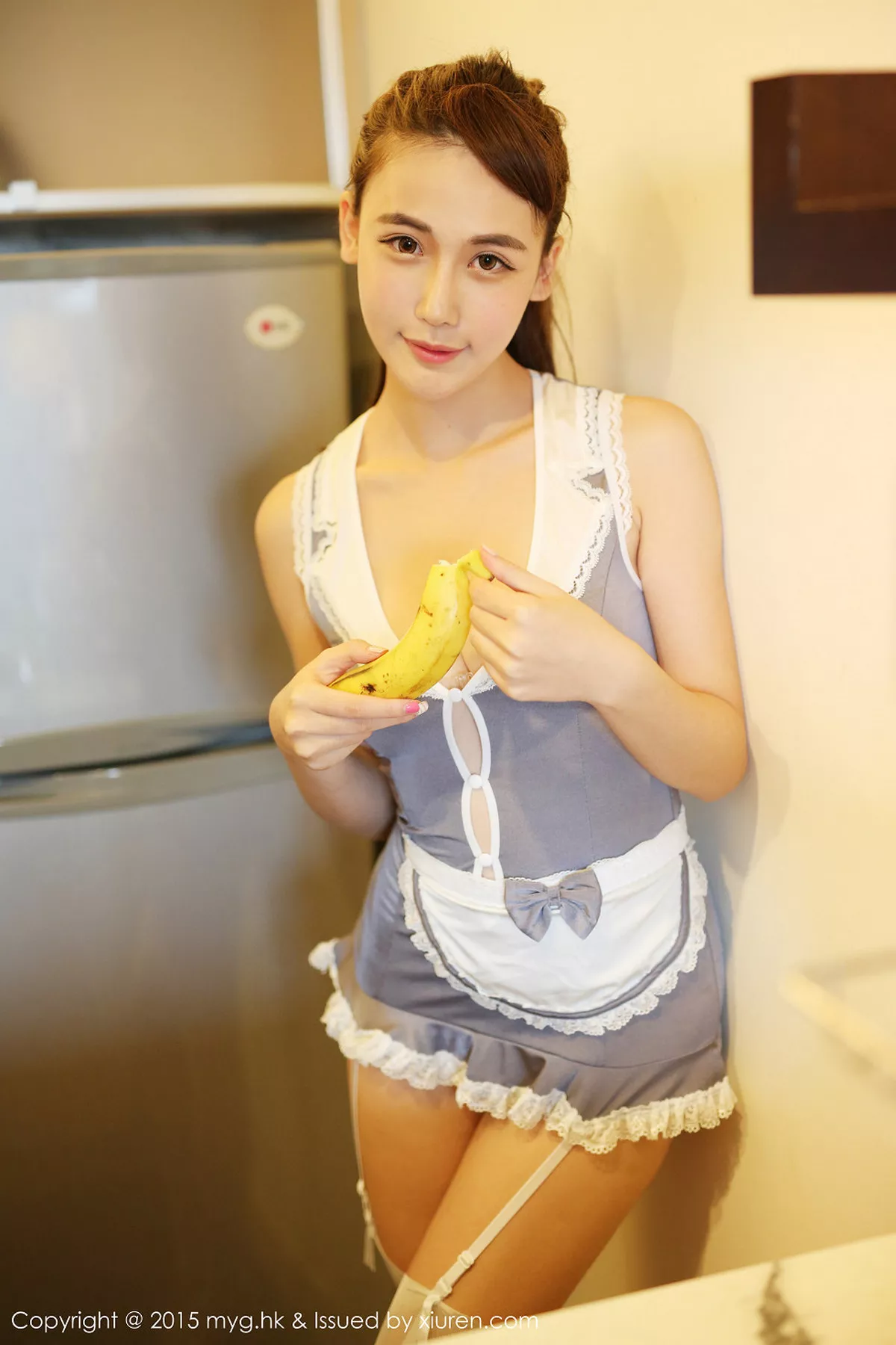 秀人集.com_[MyGirl美媛馆]Vol.159_嫩模熊吖BOBO龙目岛旅拍英伦女仆装性感厨娘诱惑写真51P