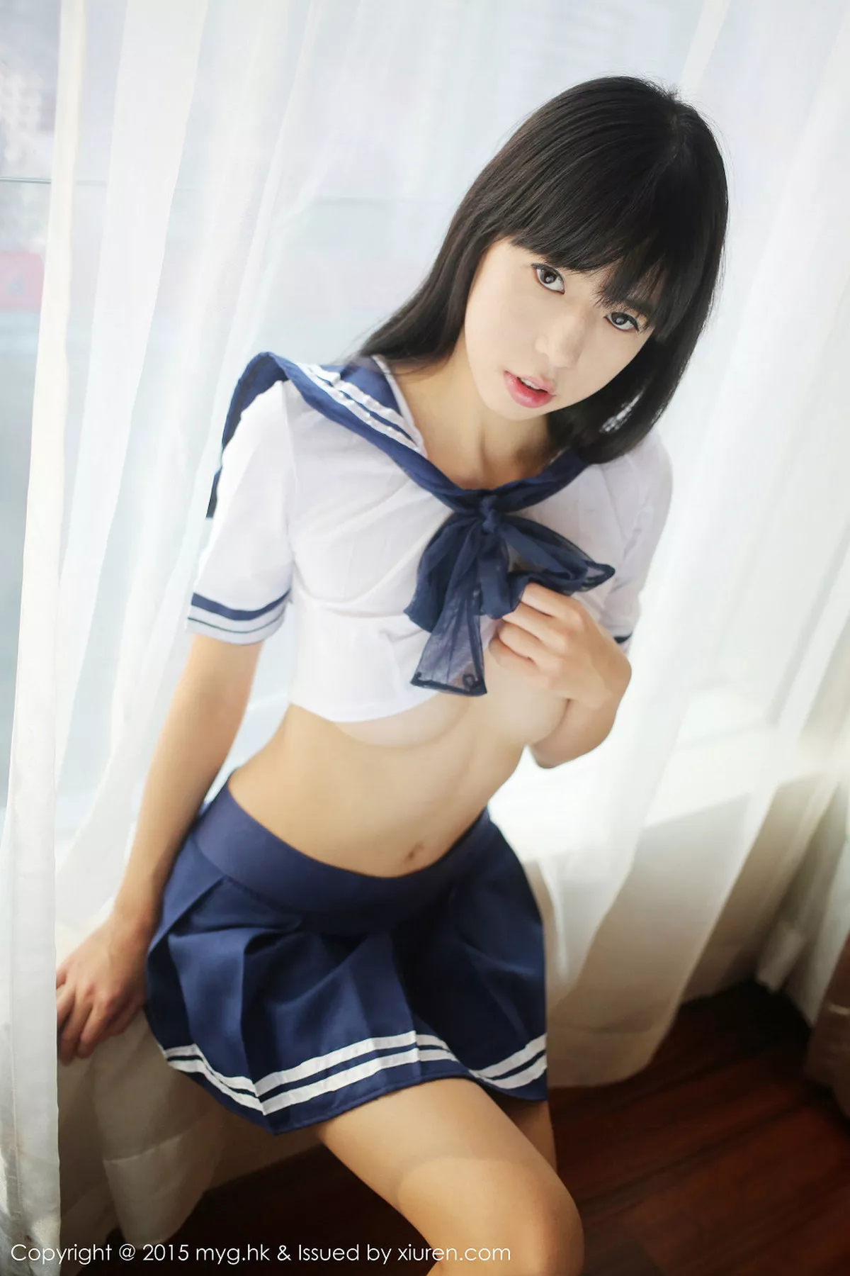 秀人集.com_[MyGirl美媛馆]Vol.184_嫩模Ellie艾栗栗学生妹水手服真空秀美乳半球诱惑写真42P