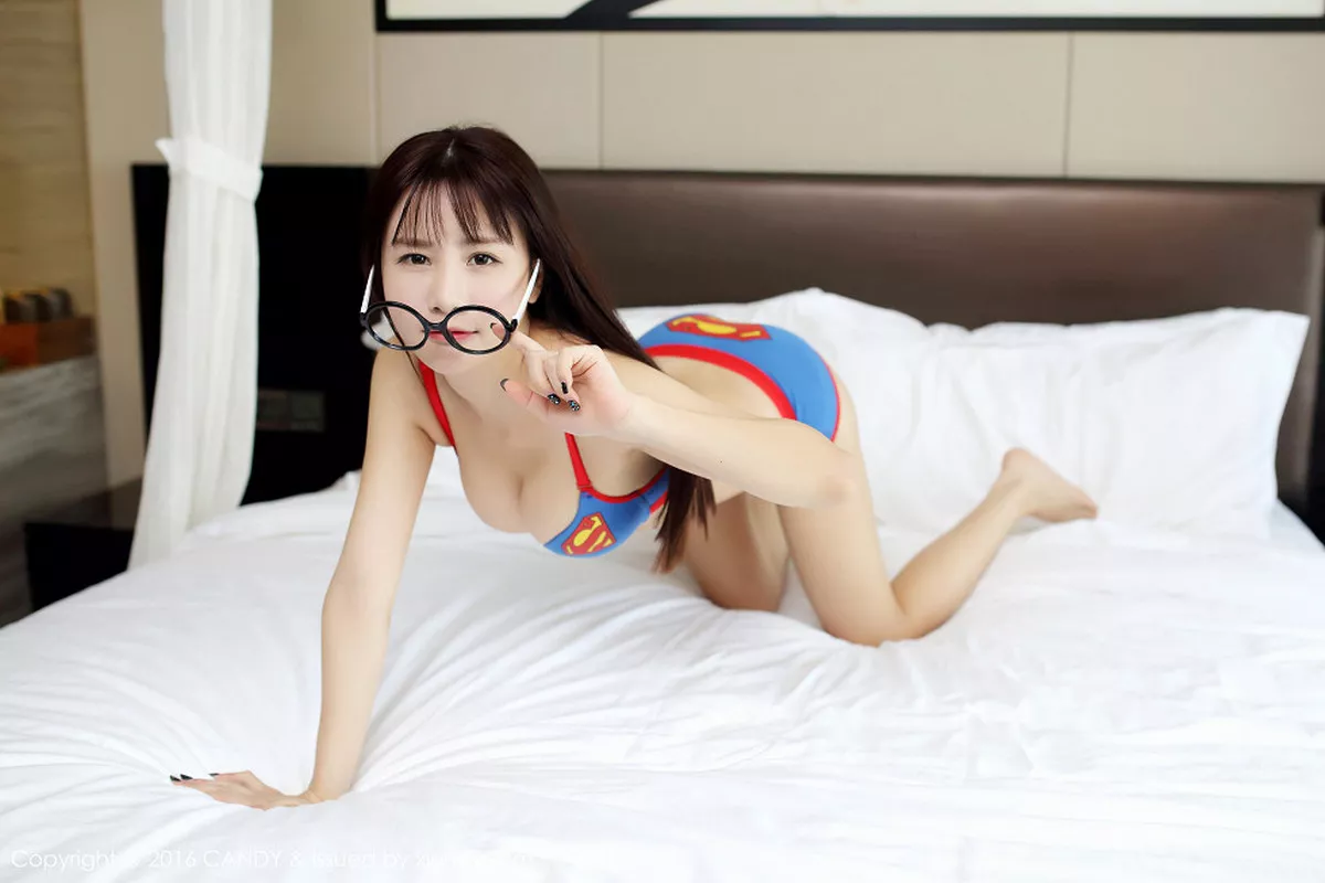 秀人集.com_[Candy糖果画报]Vol.001_嫩模琳琳ailin兔女郎黑色吊带情趣内衣秀美乳诱惑写真56P