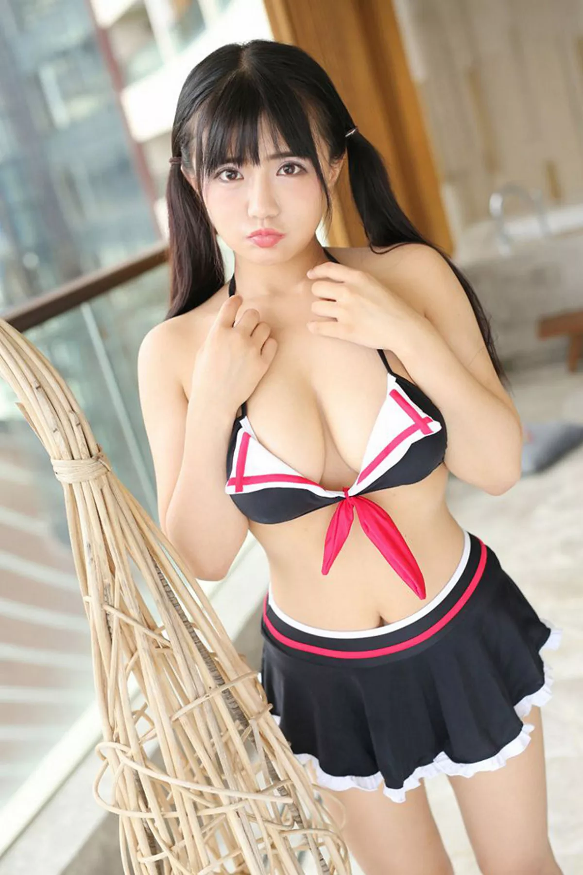秀人集.com_[MyGirl美媛馆]Vol.226_新人嫩模阿乖Kiddo三亚旅拍性感比基尼爆乳诱惑写真54P