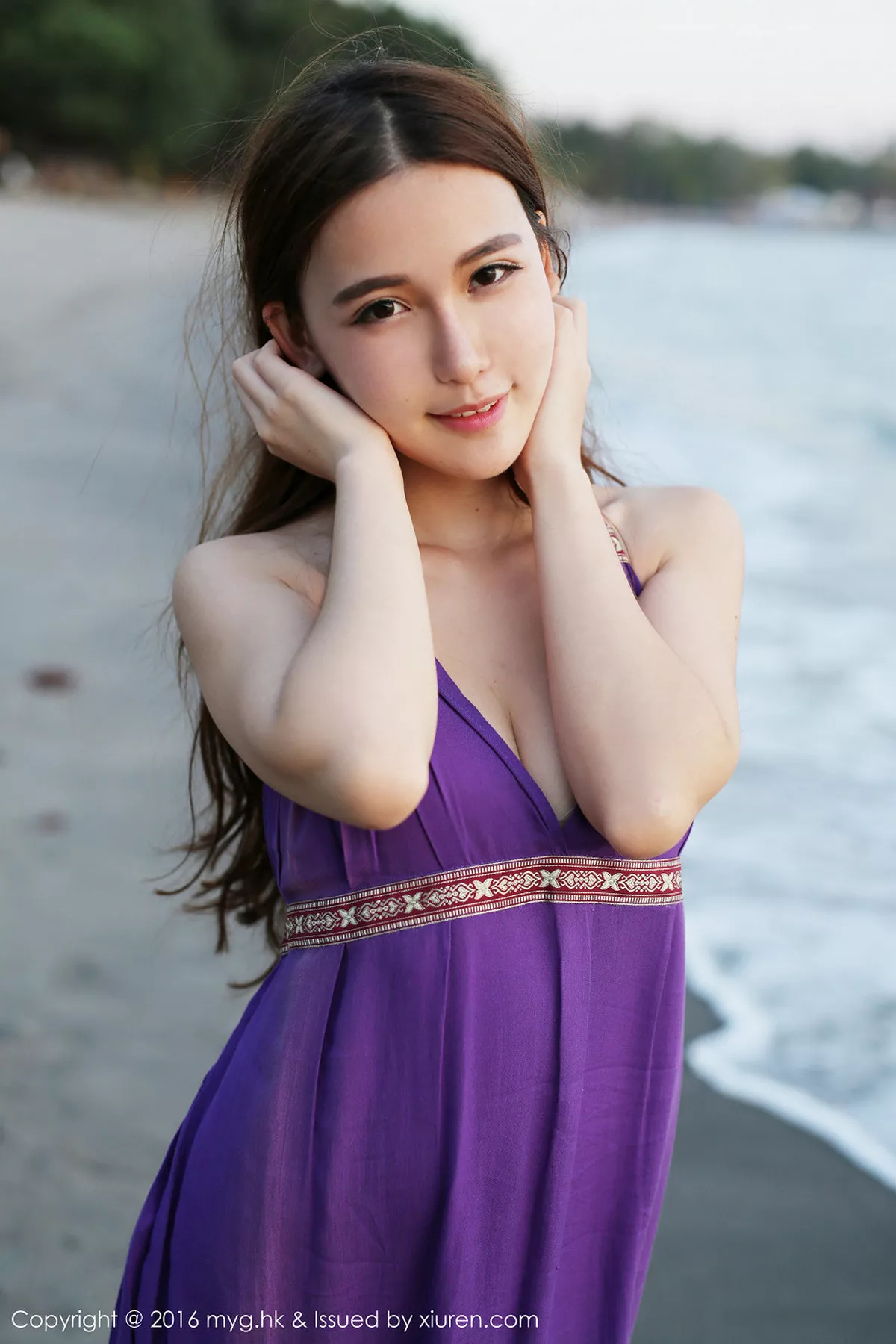 秀人集.com_[MyGirl美媛馆]Vol.191_嫩模熊吖BOBO龙目岛旅拍沙滩边白纱裙下性感美臀写真67P