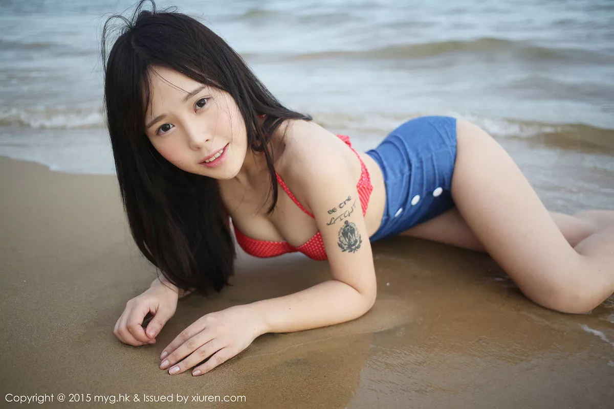 秀人集.com_[MyGirl美媛馆]Vol.175_嫩模Evelyn艾莉三亚旅拍黑色死库水秀完美身材写真73P