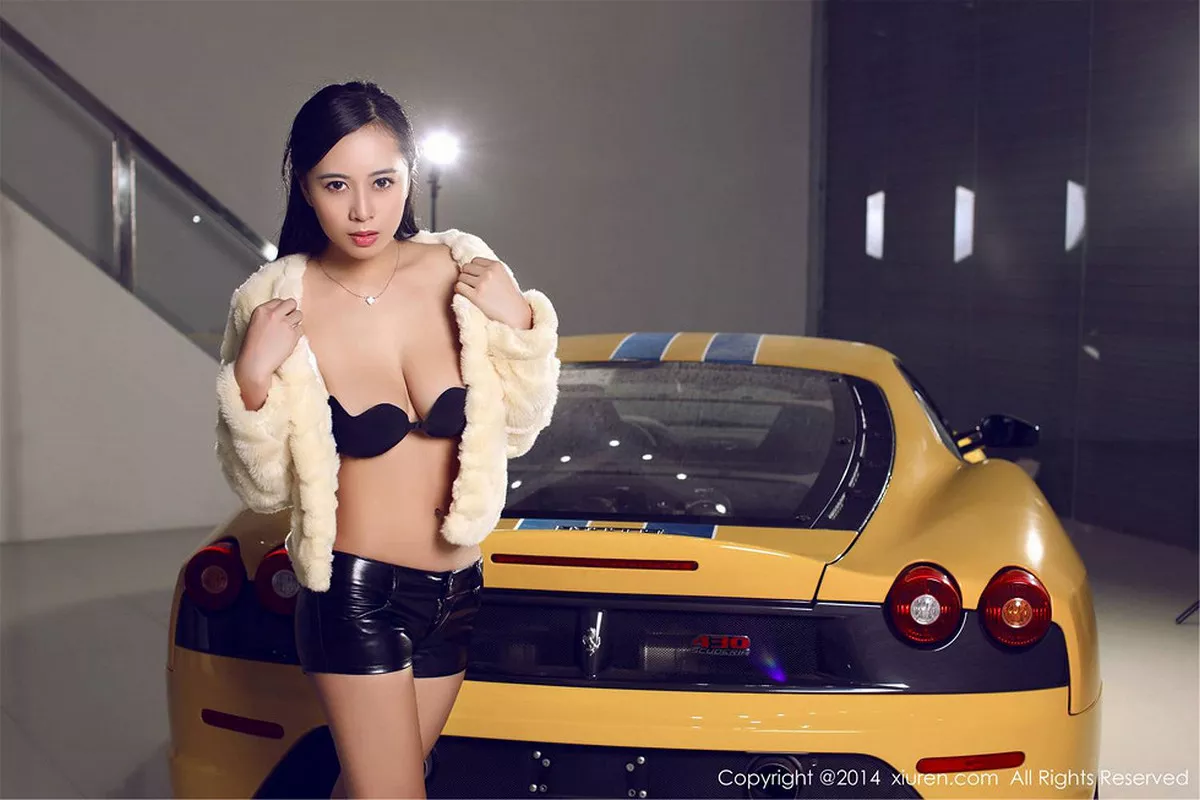 秀人集.com_[XiuRen秀人网]No.252_大胸嫩模黄可christine香车美女性感内衣系列写真60P