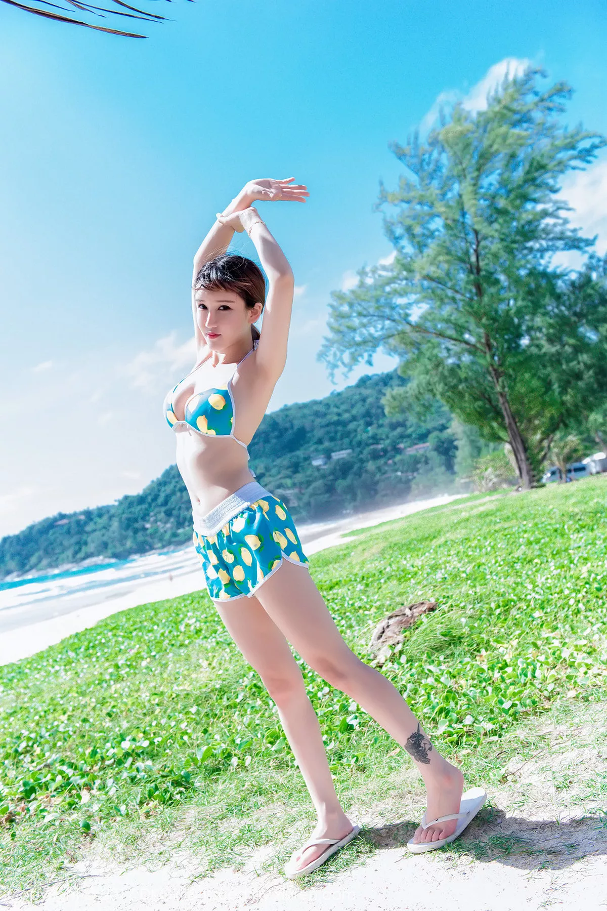 秀人集.com_[DKGirl御女郎]Vol.011_嫩模K8傲娇萌萌Vivian普吉岛旅拍湿身透视秀豪乳诱惑写真53P