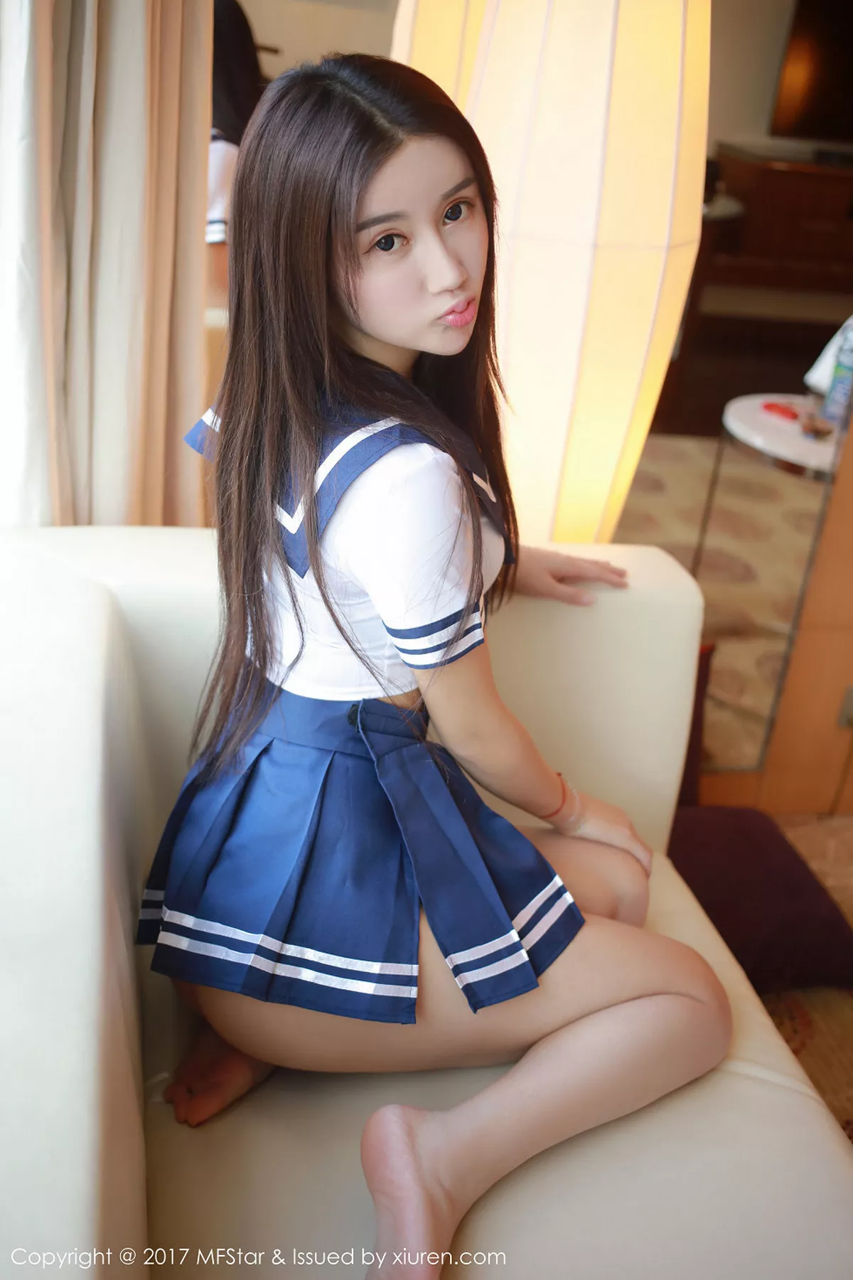 秀人集.com_[MFStar模范学院]Vol.085_嫩模程程CC性感水手学生制服+黑丝情趣内衣诱惑写真60P