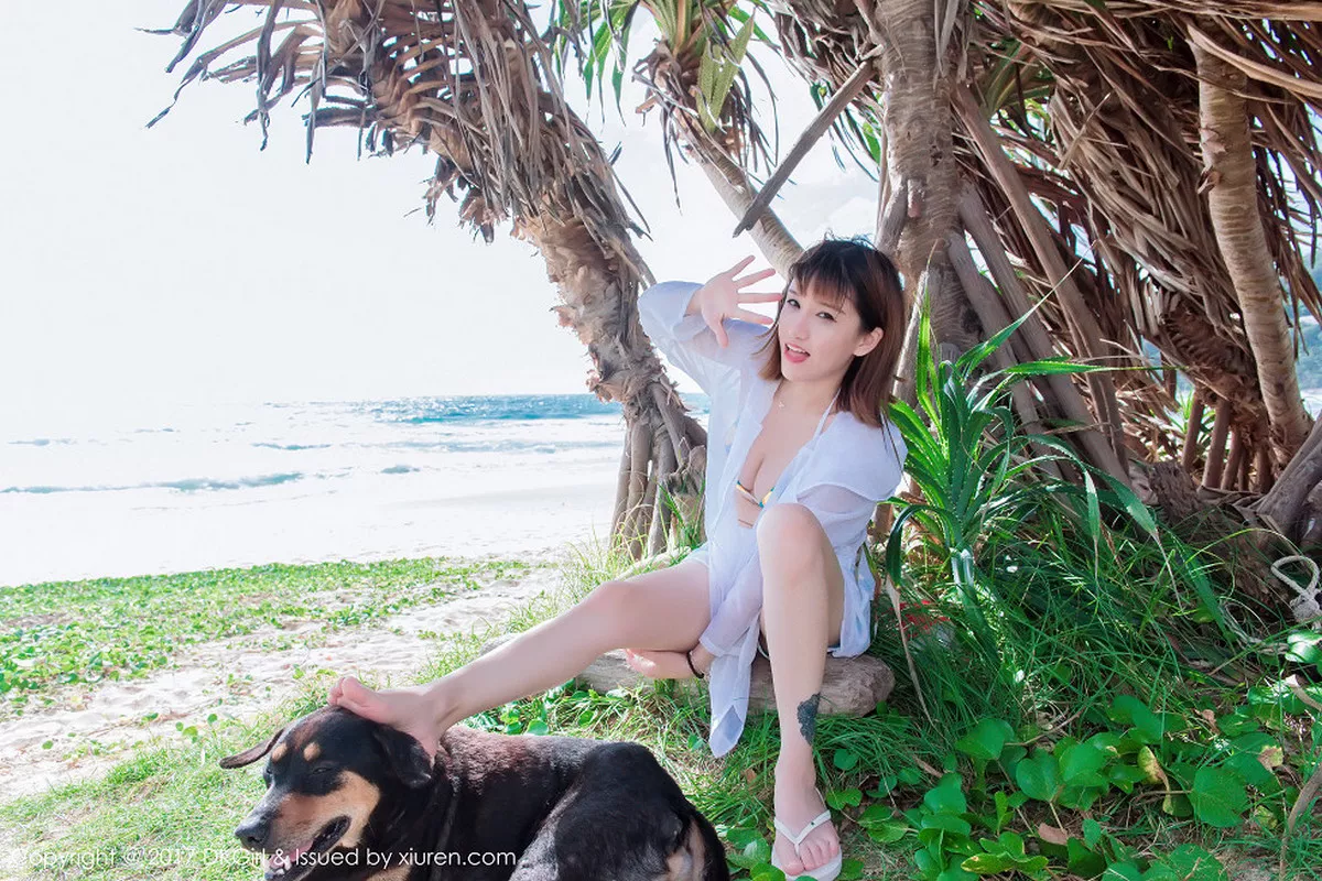 秀人集.com_[DKGirl御女郎]Vol.011_嫩模K8傲娇萌萌Vivian普吉岛旅拍湿身透视秀豪乳诱惑写真53P