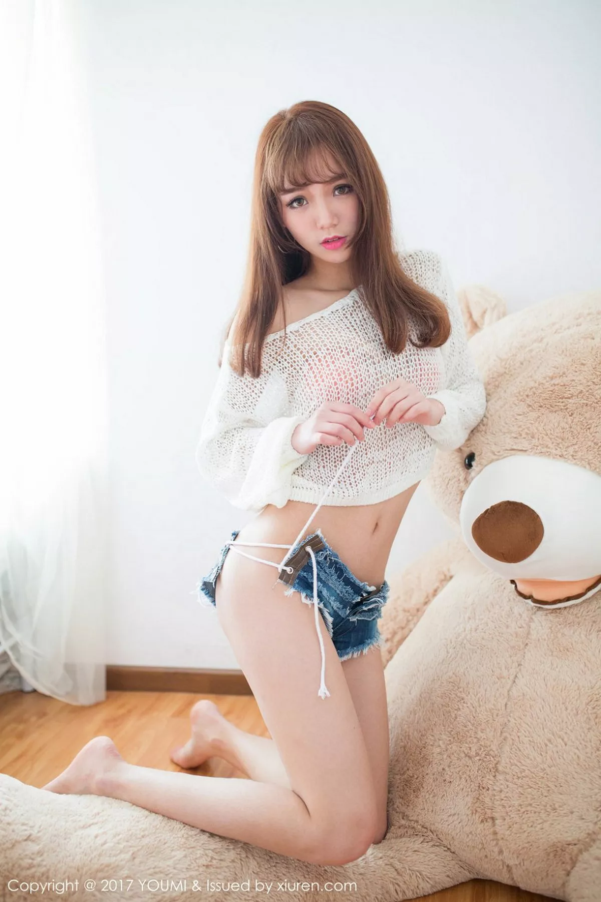 秀人集.com_[YouMi尤蜜荟]Vol.014_甜美嫩模不柠bling居家性感内衣秀白嫩肌肤半脱内裤诱惑写真52P