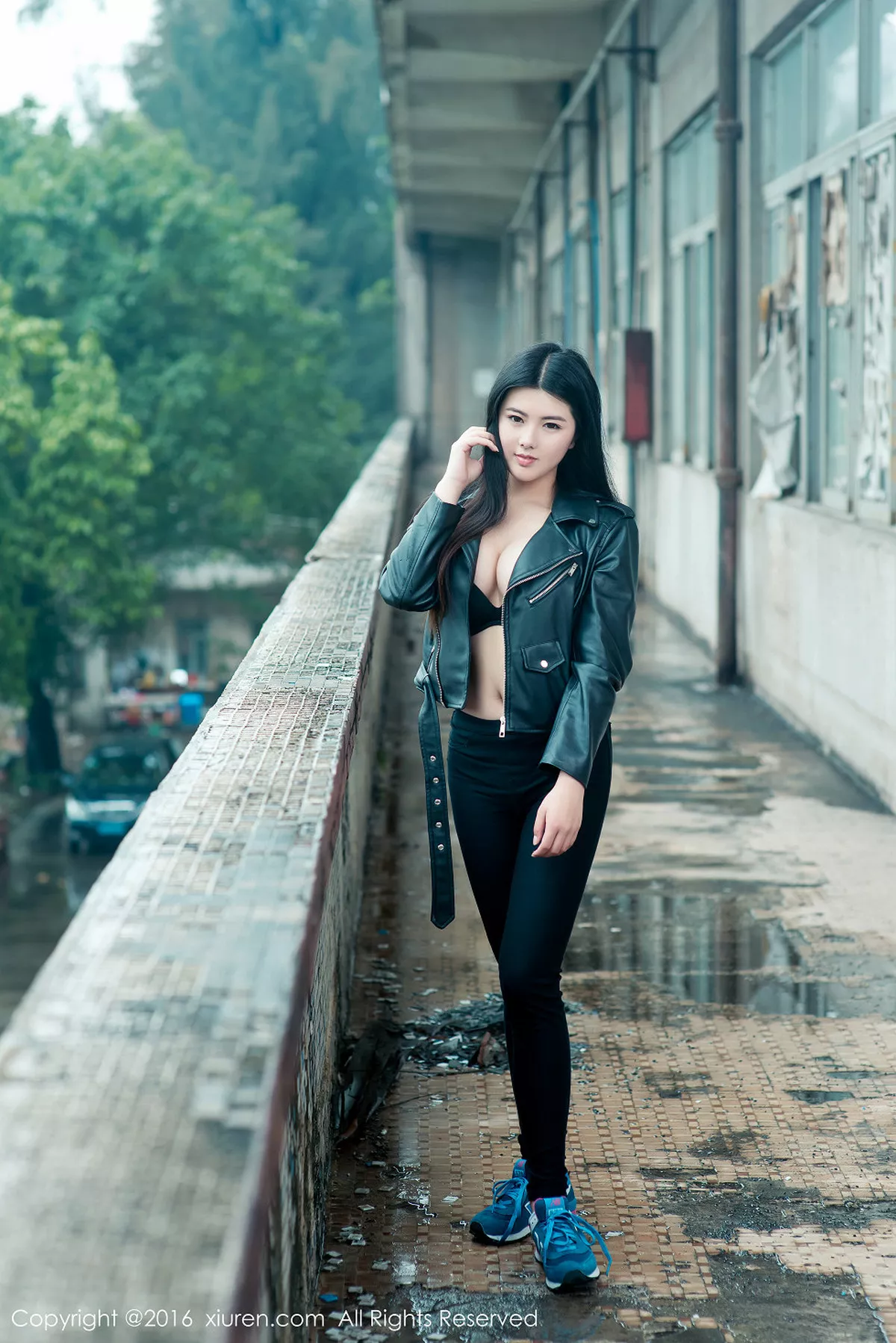 秀人集.com_[XiuRen秀人网]No.518_巨乳嫩模娜露Selena性感黑色内衣日系清新迷人写真52P