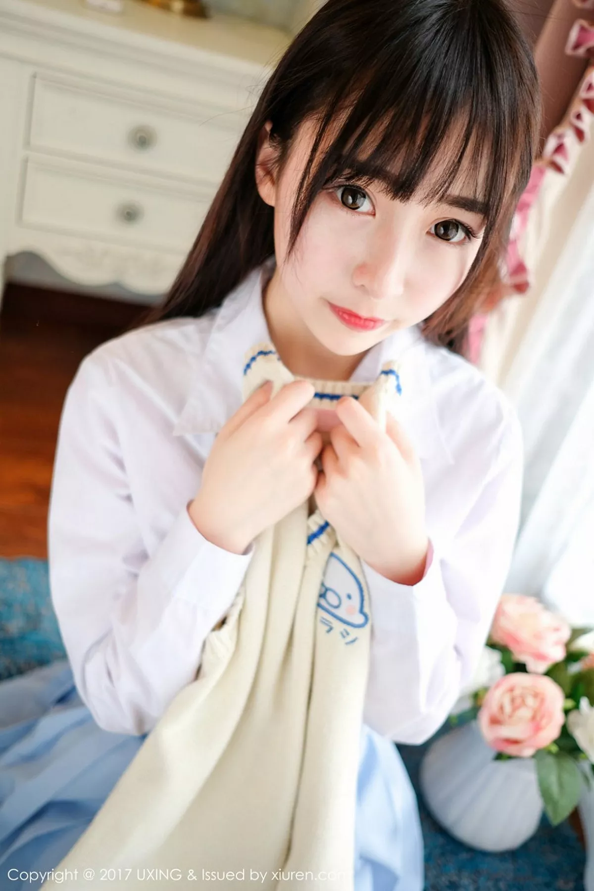 秀人集.com_[UXING优星馆]Vol.041_萝莉妹子丸子mayuki清纯学生装秀完美身材清爽迷人写真43P