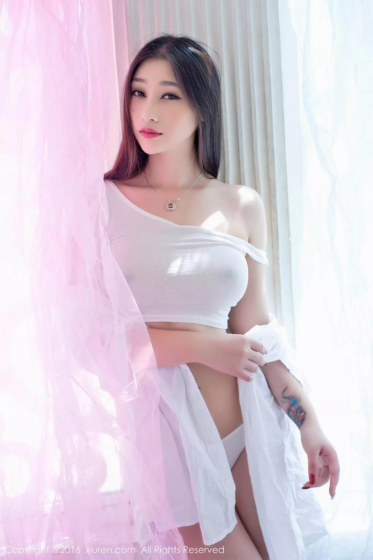 秀人集.com_[XiuRen秀人网]No.608_武大校花妲己_Toxic细腰美狐娘私房内衣爆乳诱惑写真49P