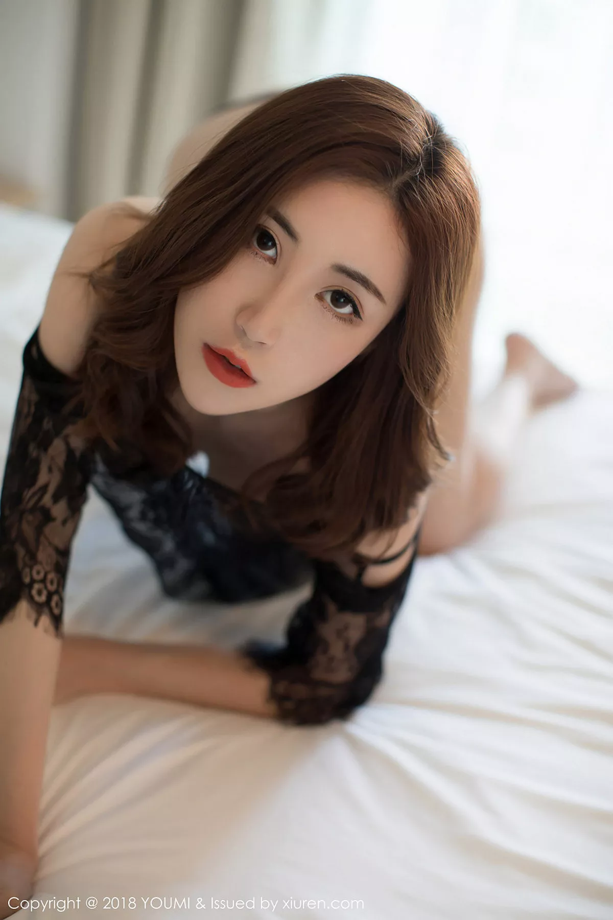 秀人集.com_[YouMi尤蜜荟]Vol.219_女神孙梦瑶V私房黑色系情趣内衣半脱秀白嫩豪乳极致诱惑写真47P