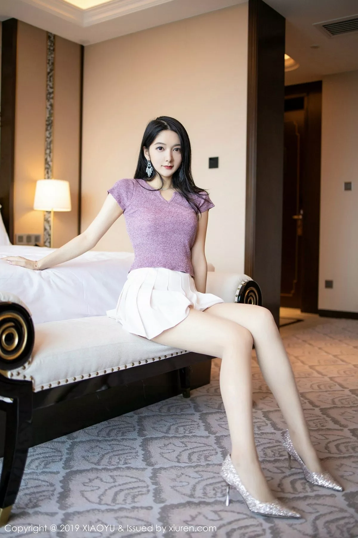 秀人集.com_[XiaoYu画语界]Vol.132_女神Angela小热巴私房床上半脱露完美身材豪乳诱惑写真106P