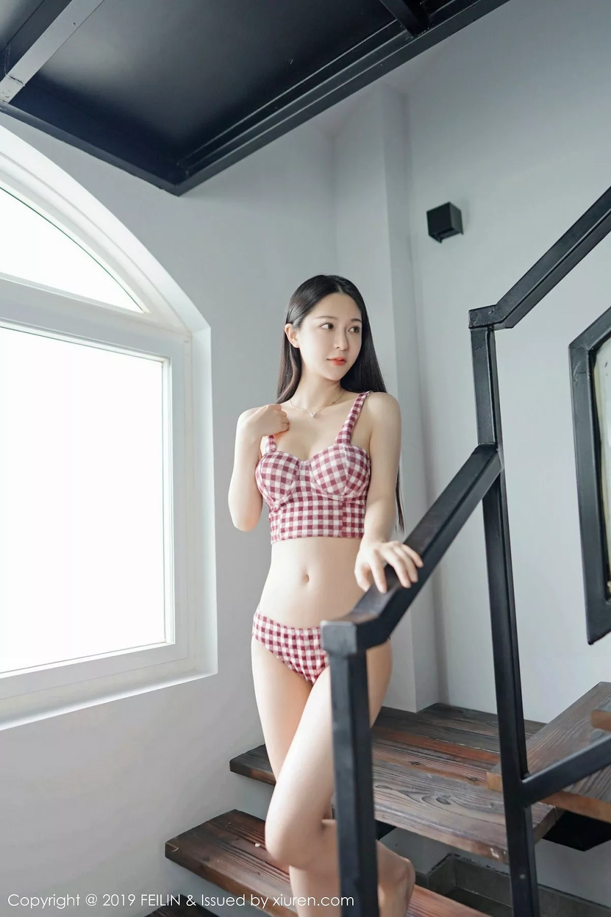 秀人集.com_[FeiLin嗲囡囡]Vol.201_嫩模luna张静燕私房性感白色内衣秀苗条身材完美诱惑写真60P