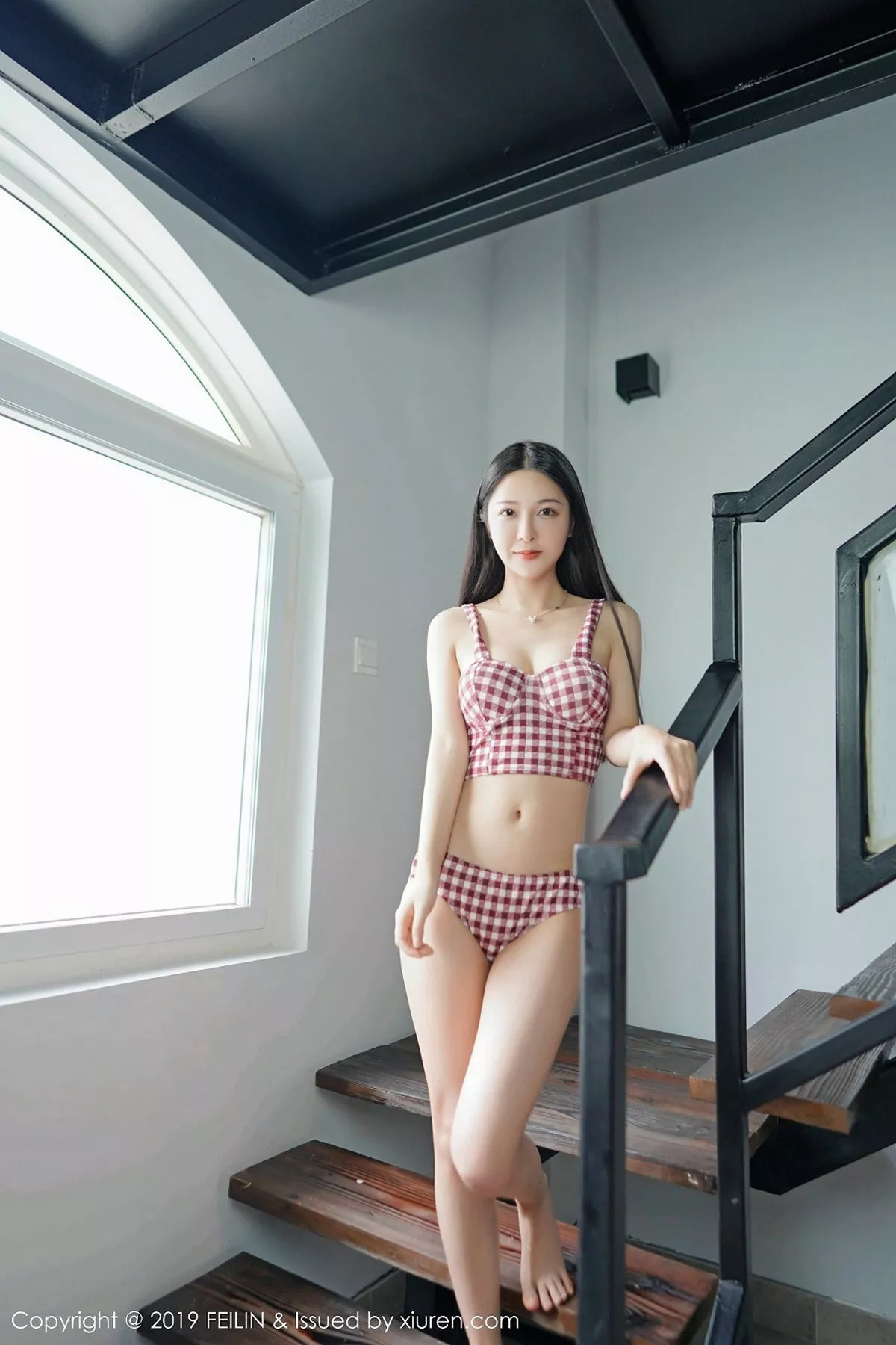 秀人集.com_[FeiLin嗲囡囡]Vol.201_嫩模luna张静燕私房性感白色内衣秀苗条身材完美诱惑写真60P