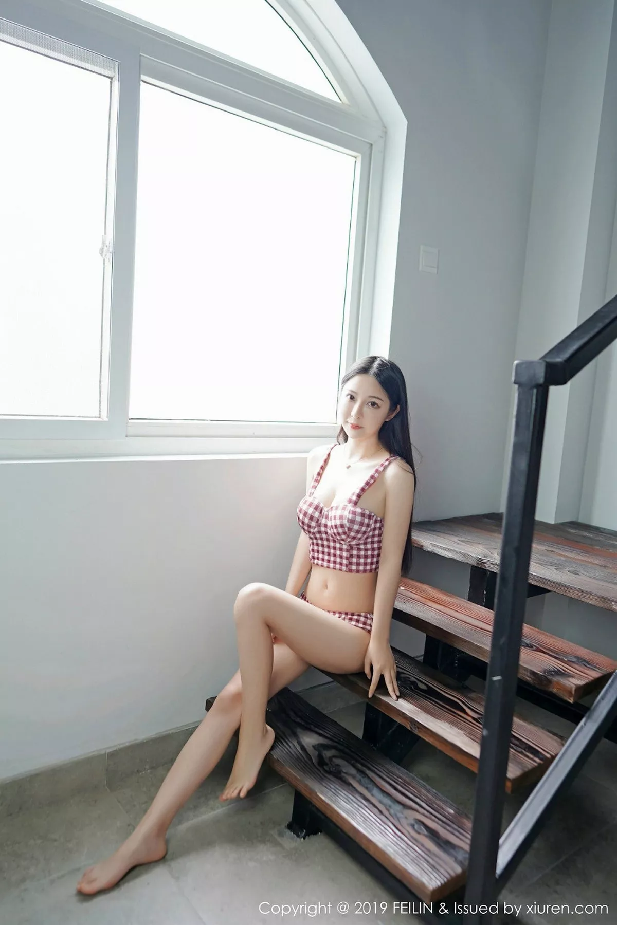 秀人集.com_[FeiLin嗲囡囡]Vol.201_嫩模luna张静燕私房性感白色内衣秀苗条身材完美诱惑写真60P