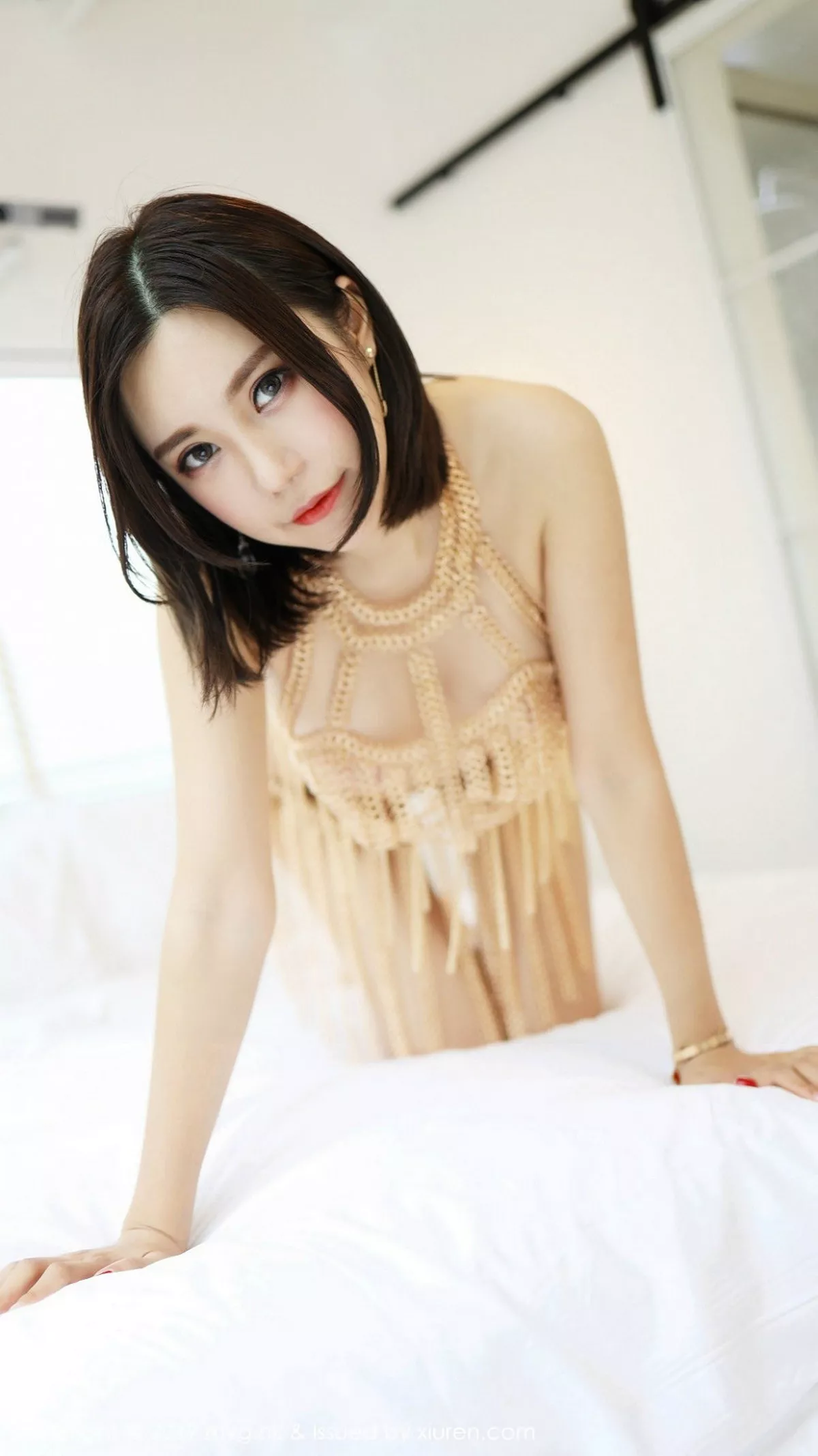 秀人集.com_[MyGirl美媛馆]Vol.380_女神绮里嘉ula私房高叉连体衣+情趣链条内衣完美诱惑写真82P